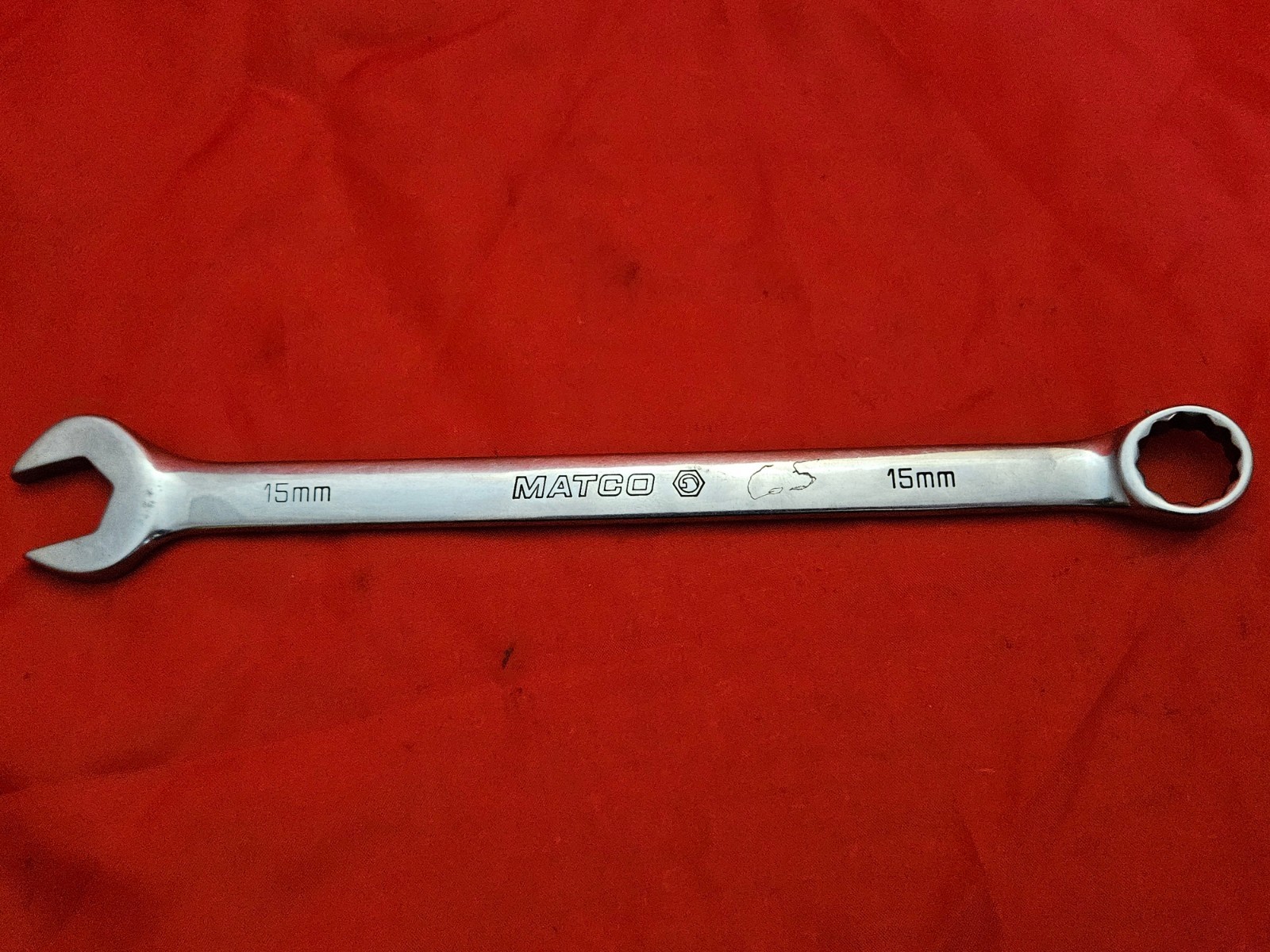 MATCO RCL15M2 15mm 12 Point Combination Wrench Open Box End USA Metric S14