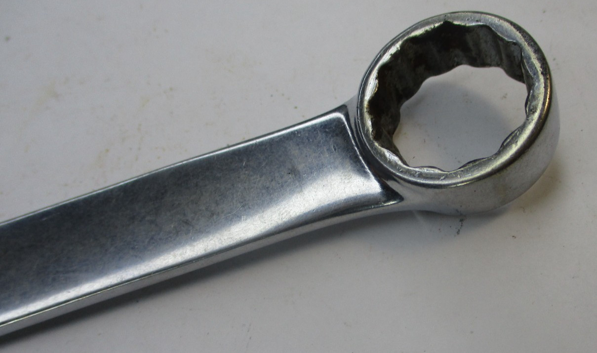 Vintage Snap on OEXM190 Metric 19mm 12 Point Combination Wrench USA Marks