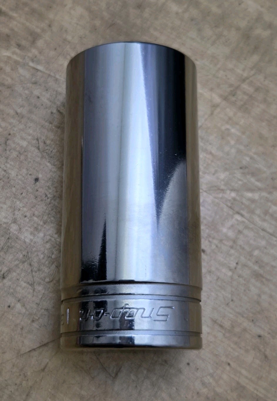 New Snap On TS381 – 1/2″ Drive 1-3/16″ Deep 6 Pt Chrome Socket