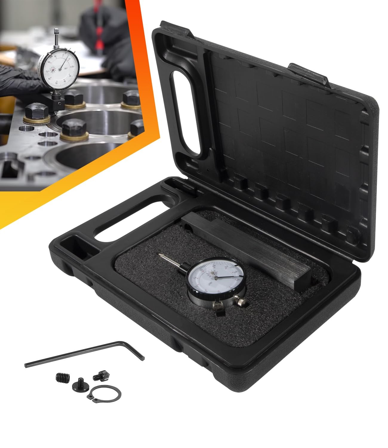 6434 Sleeve Height & Counter Bore Gauge for All Diesel Engines 0.001″ Range 0-1″