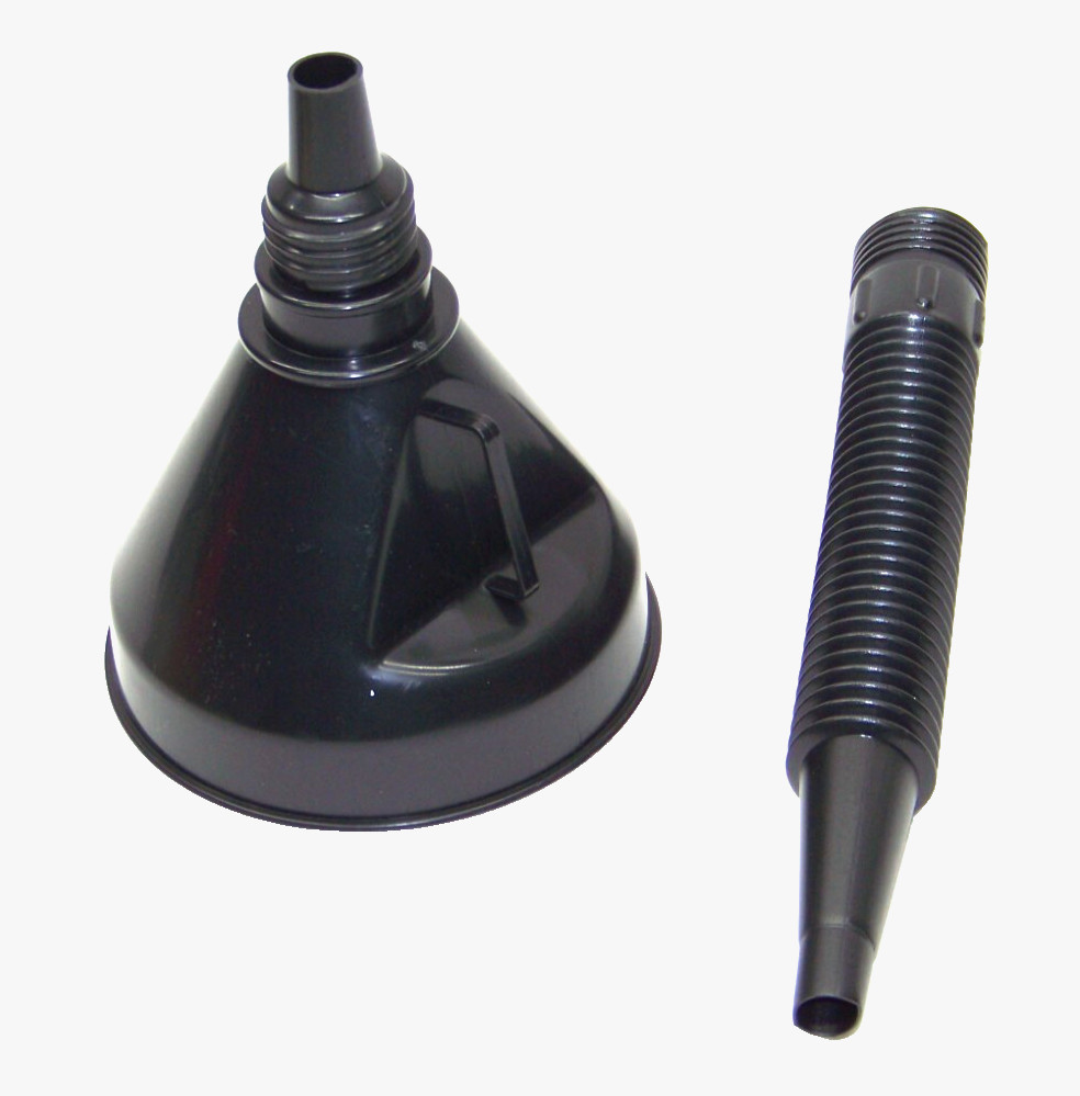 15in Long Flexible Funnel Transmission and Motor Oil Water Filler 5in Mouth