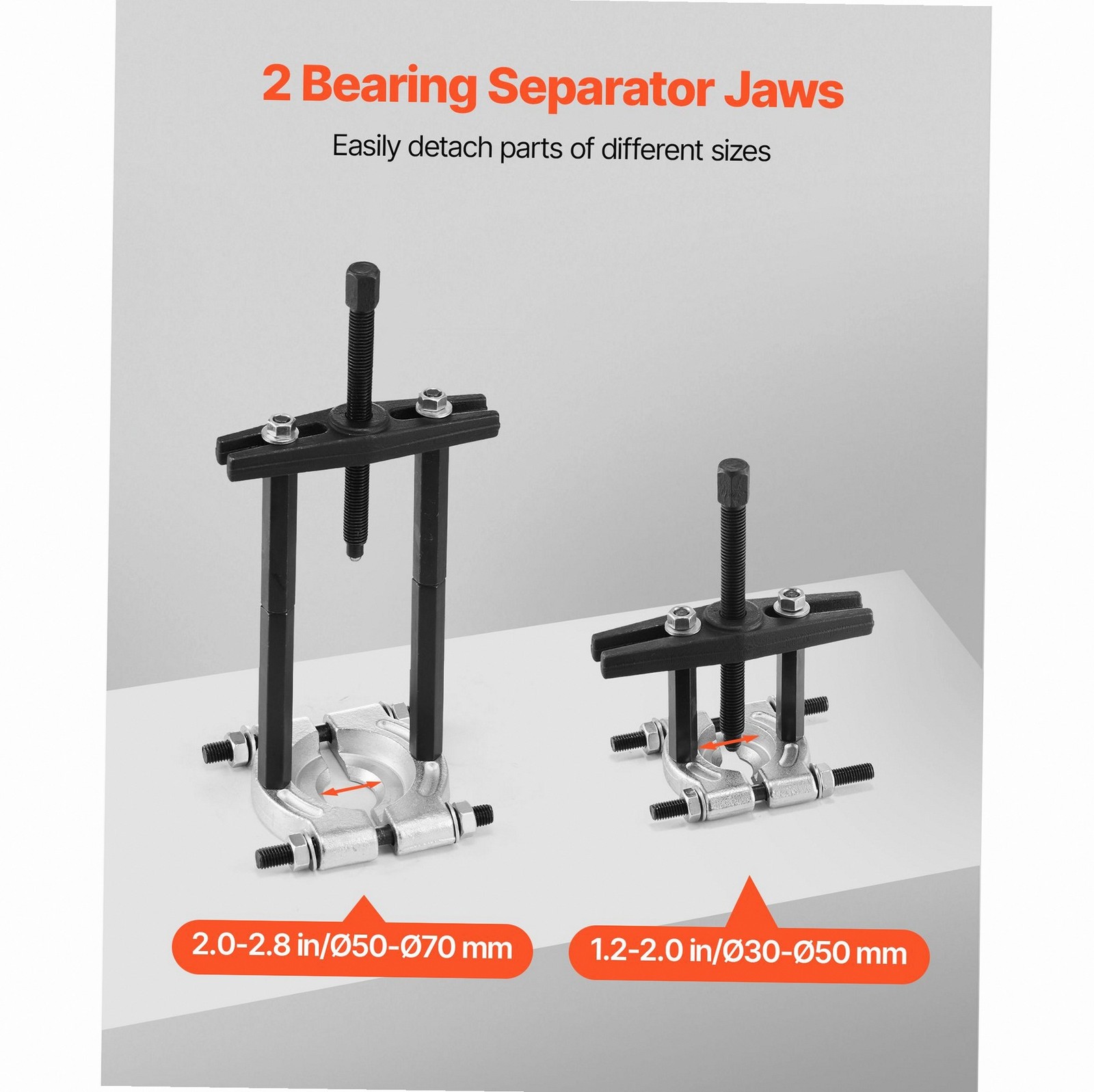 Heat-Treated Steel 5-Ton Bearing Puller Set