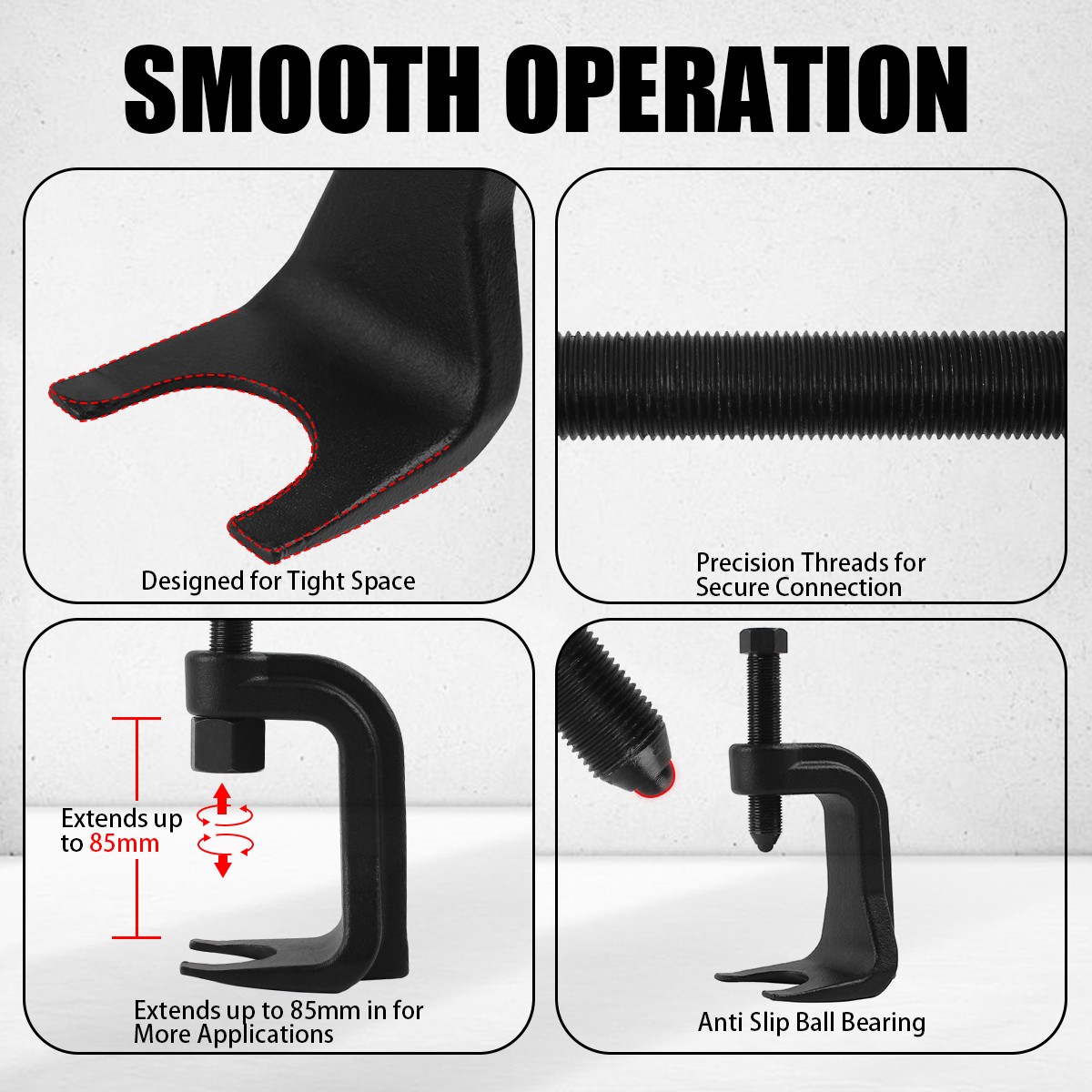 25112 Ball Joint Separator for Cars Trucks 2 3/8″ Ball Joint Puller Removal Tool