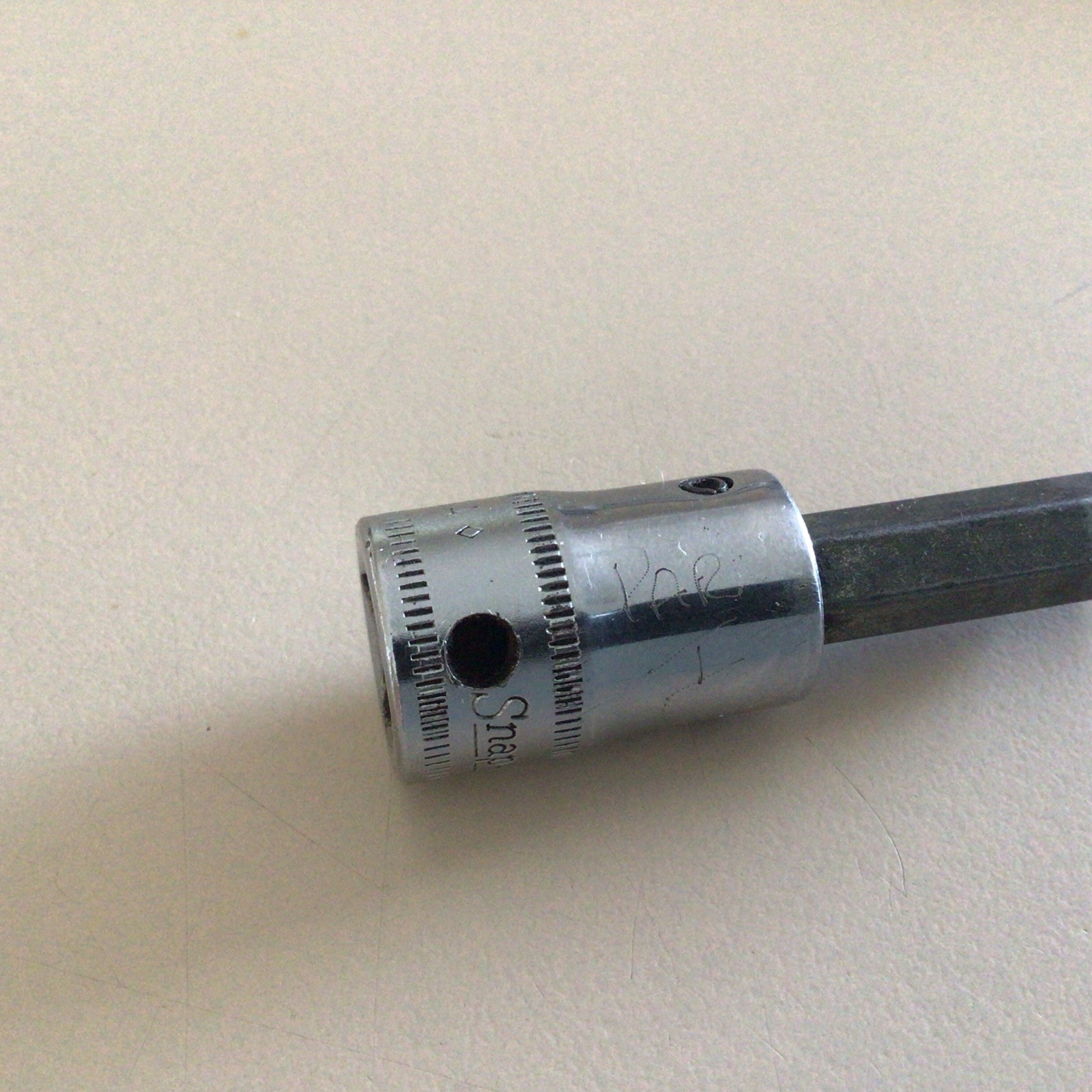 SNAP-ON Tools FAM8A 3/8” Drive 8mm Metric Hex Bit Chrome Socket Driver Allen