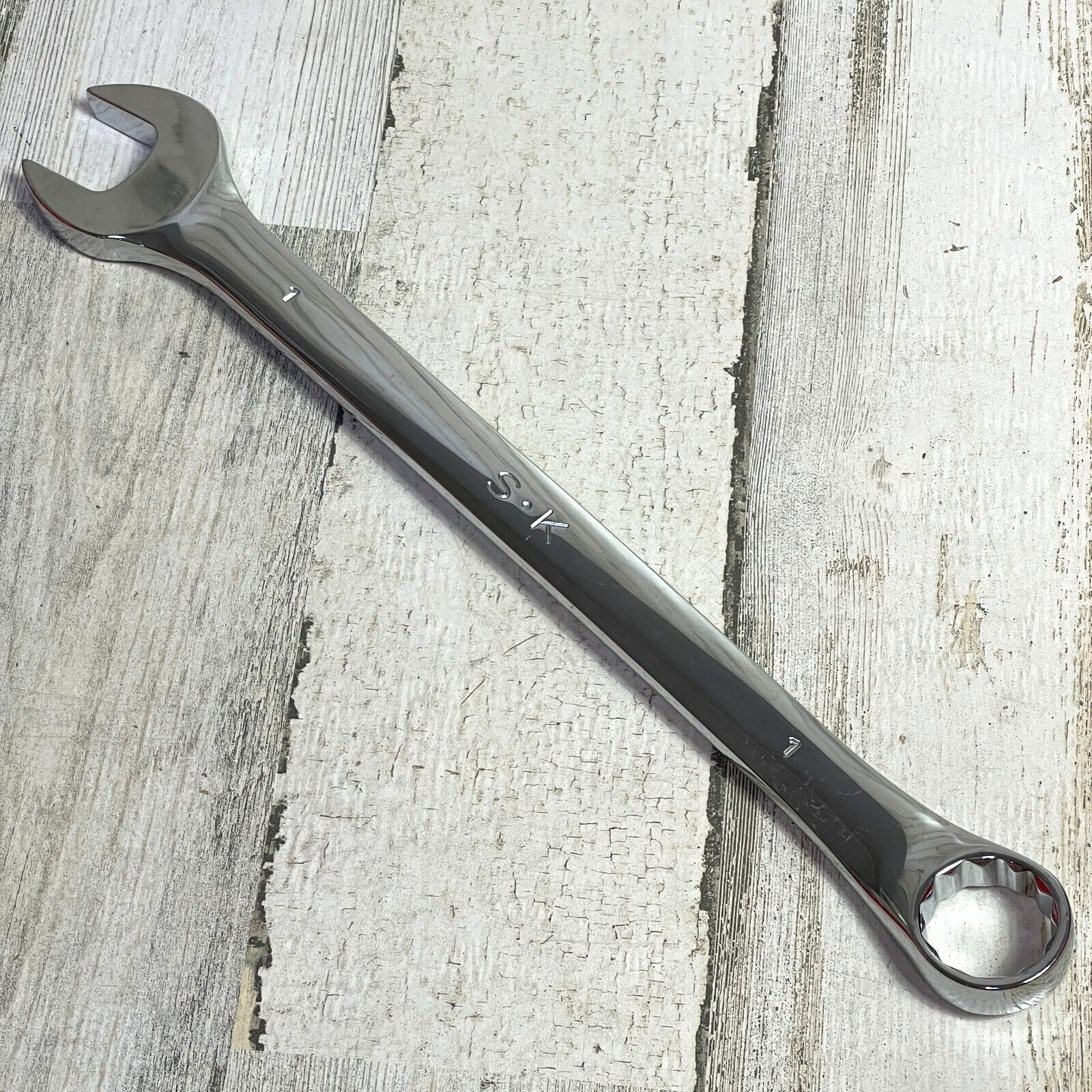 SK TOOLS 88232 COMBINATION SAE 13″ LONG WRENCH 1-INCH USA 1″ 12PT NOS