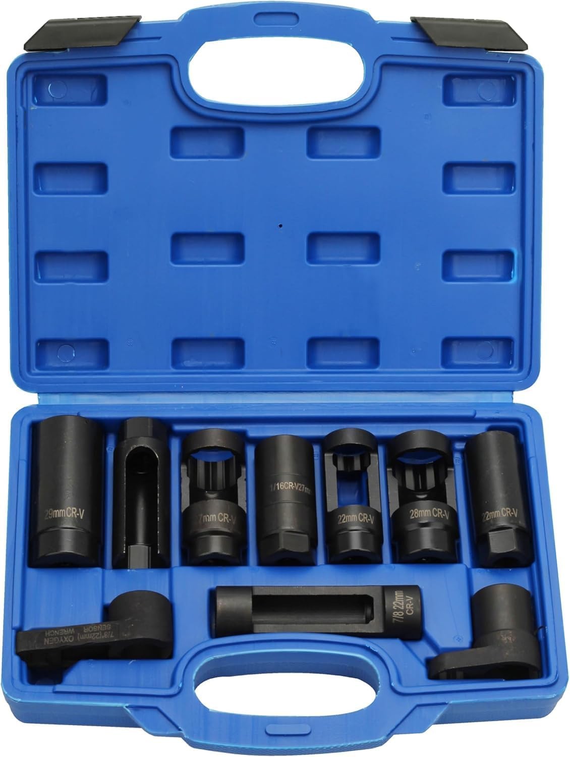 10Pcs Oxygen Sensor Socket Set Sensor Oil Pressure Sending Unit Removal Tool