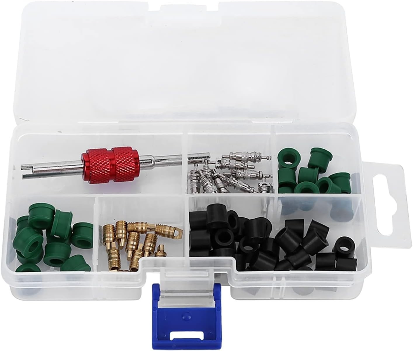 Complete 71-Piece A/C Valve Core Tool Set for Effective Automotive Repairs
