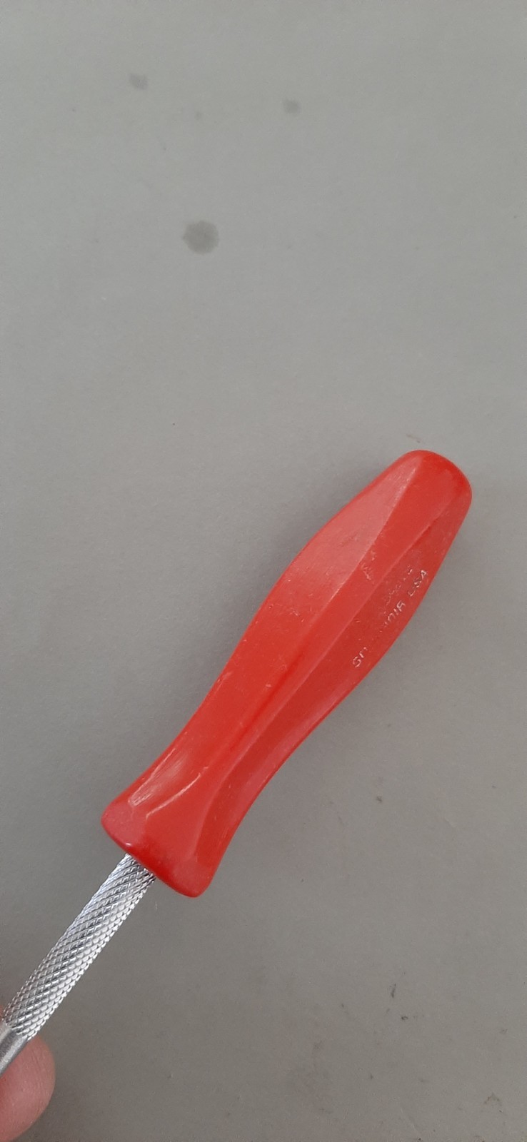 Snap-on No. 1 Mini Phillips Screwdriver Red Hard Handle Knurled P1 SDDP301R 619