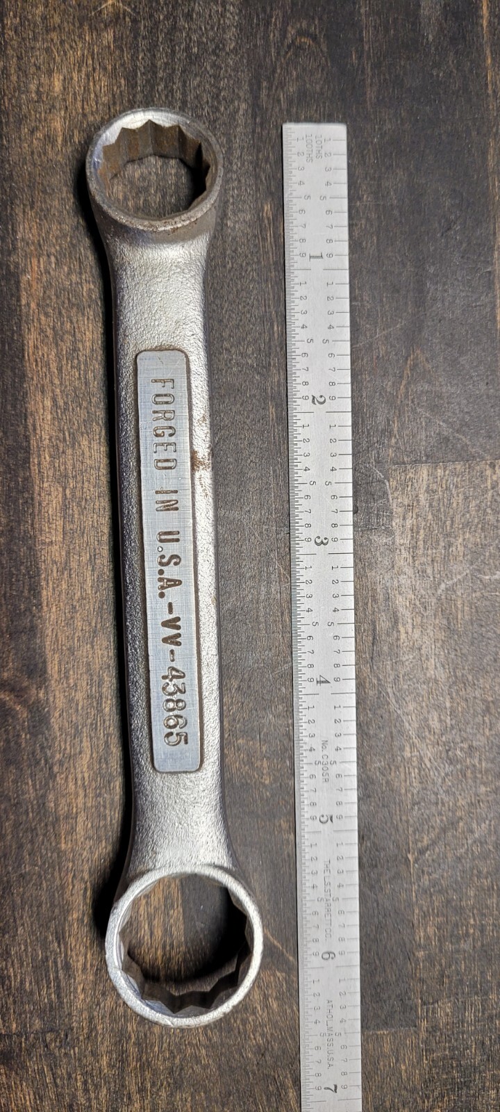 Craftsman USA – 5/8″ x 3/4″ Box End Wrench – VV-43865 – Free Shipping
