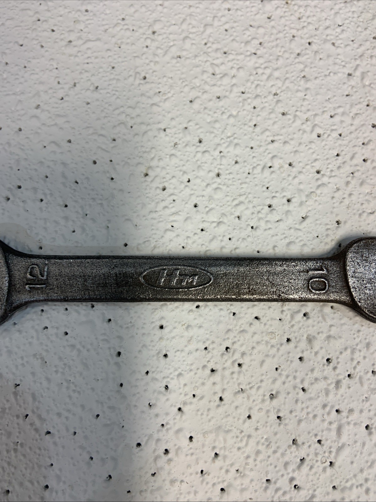 vintage H M wrench size-12-10 metric pre-owned