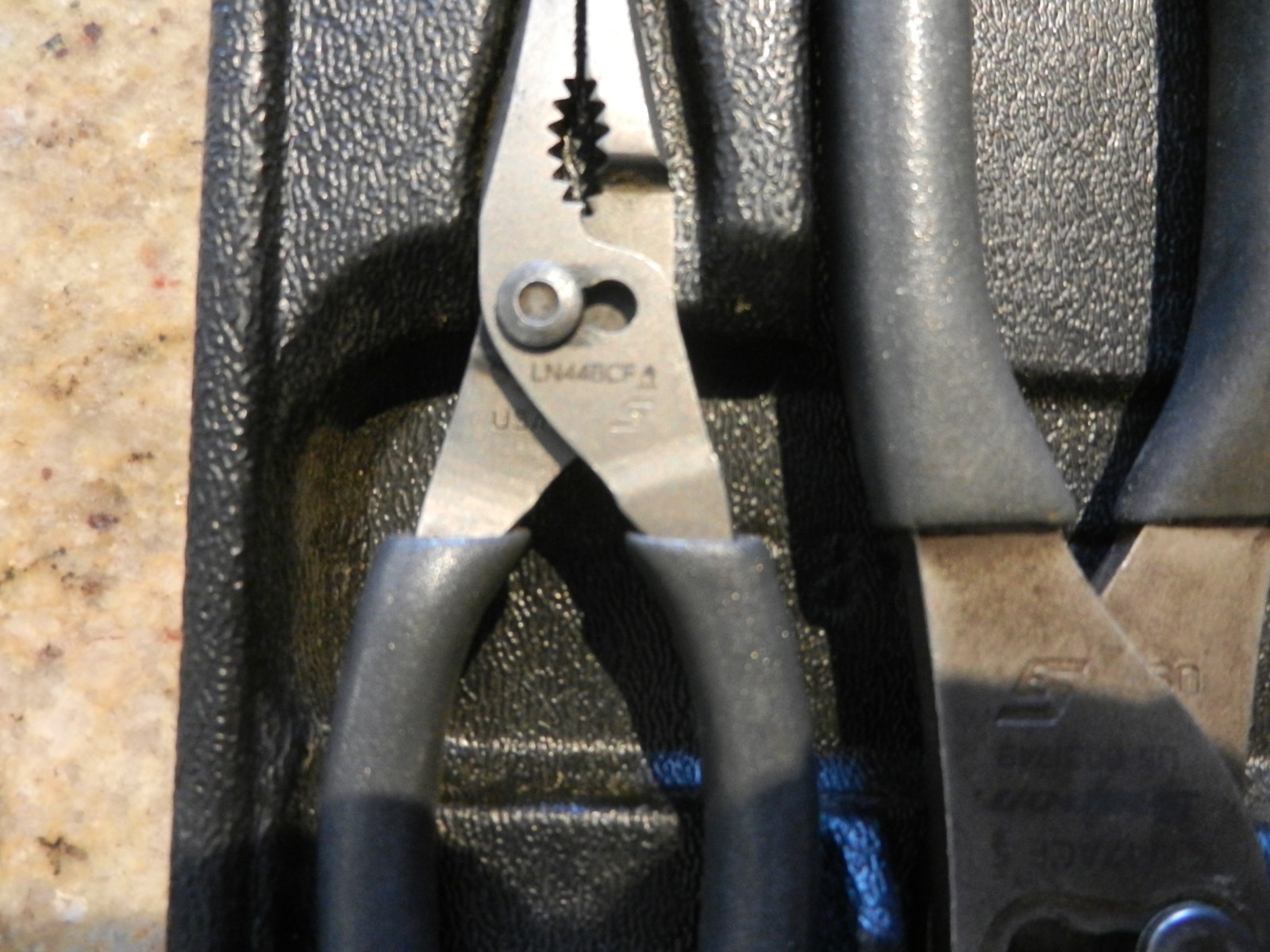 Snap On Black 3pc. Talon Grip Slip Joint Pliers