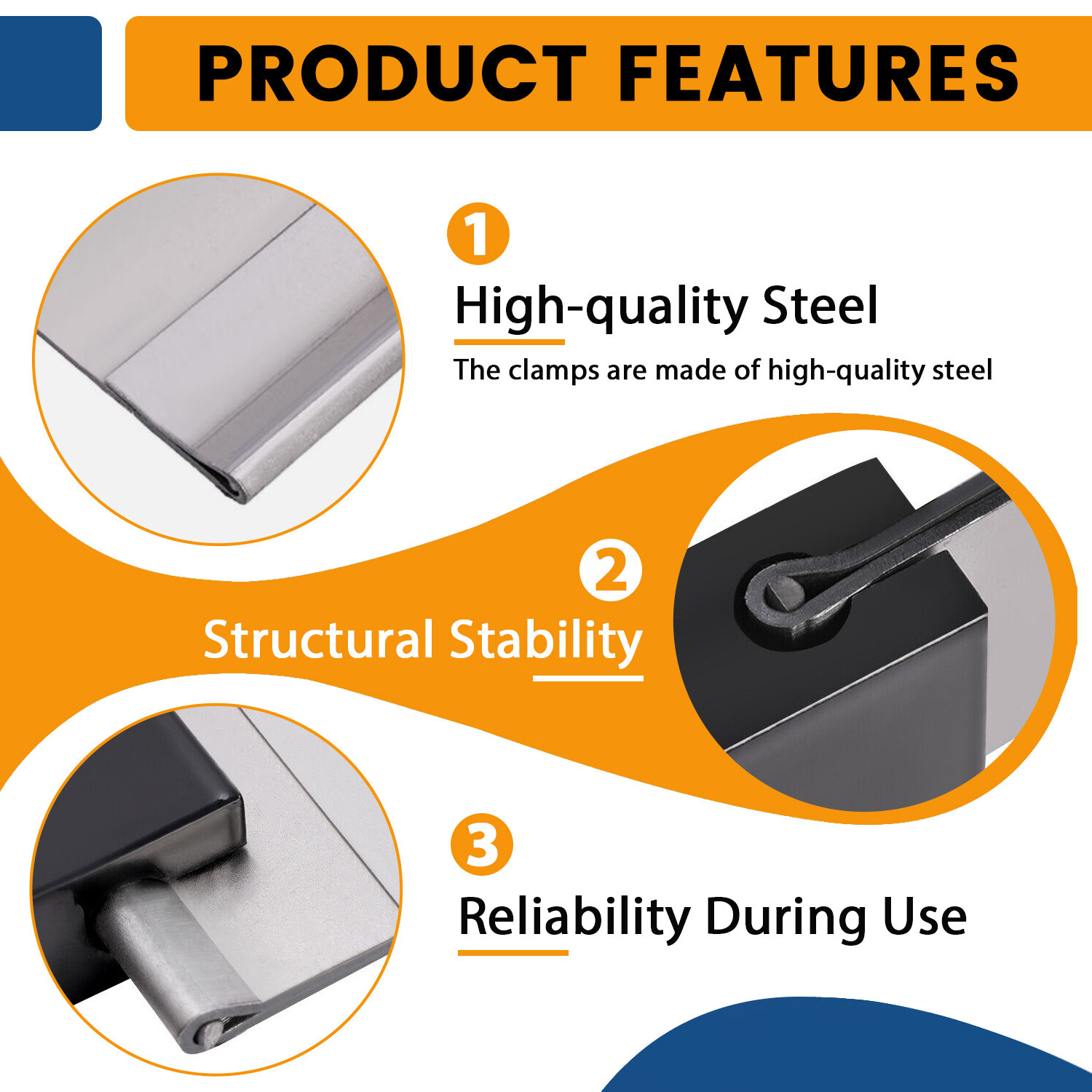 AUTO BODY WELD AND PULL CLAMP COMPLETE W 6 PLATES VERY HIGH QUALITY STEEL
