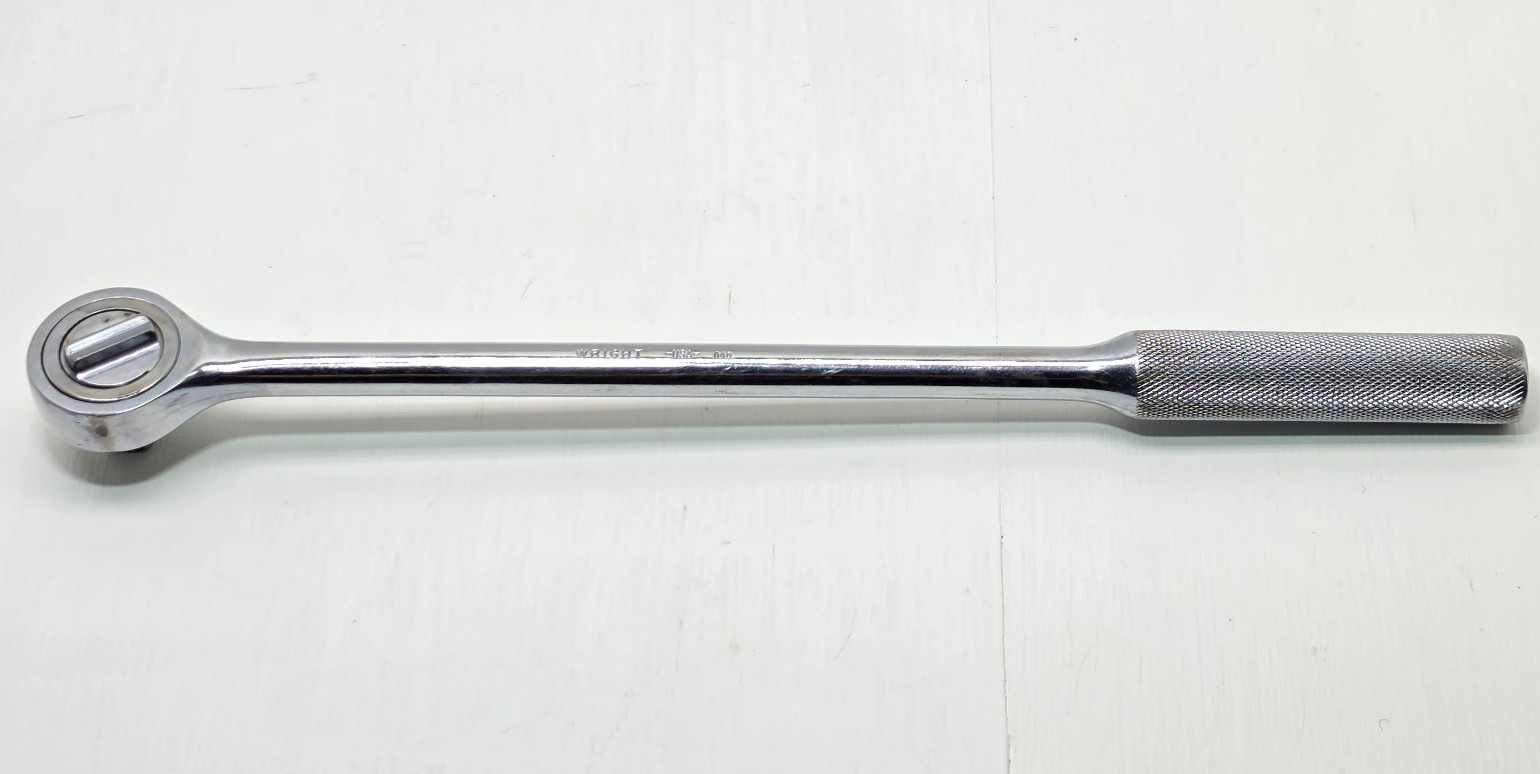 Wright Tool 4425 Long Handle 1/2 Inch Round Head Ratchet Made in USA