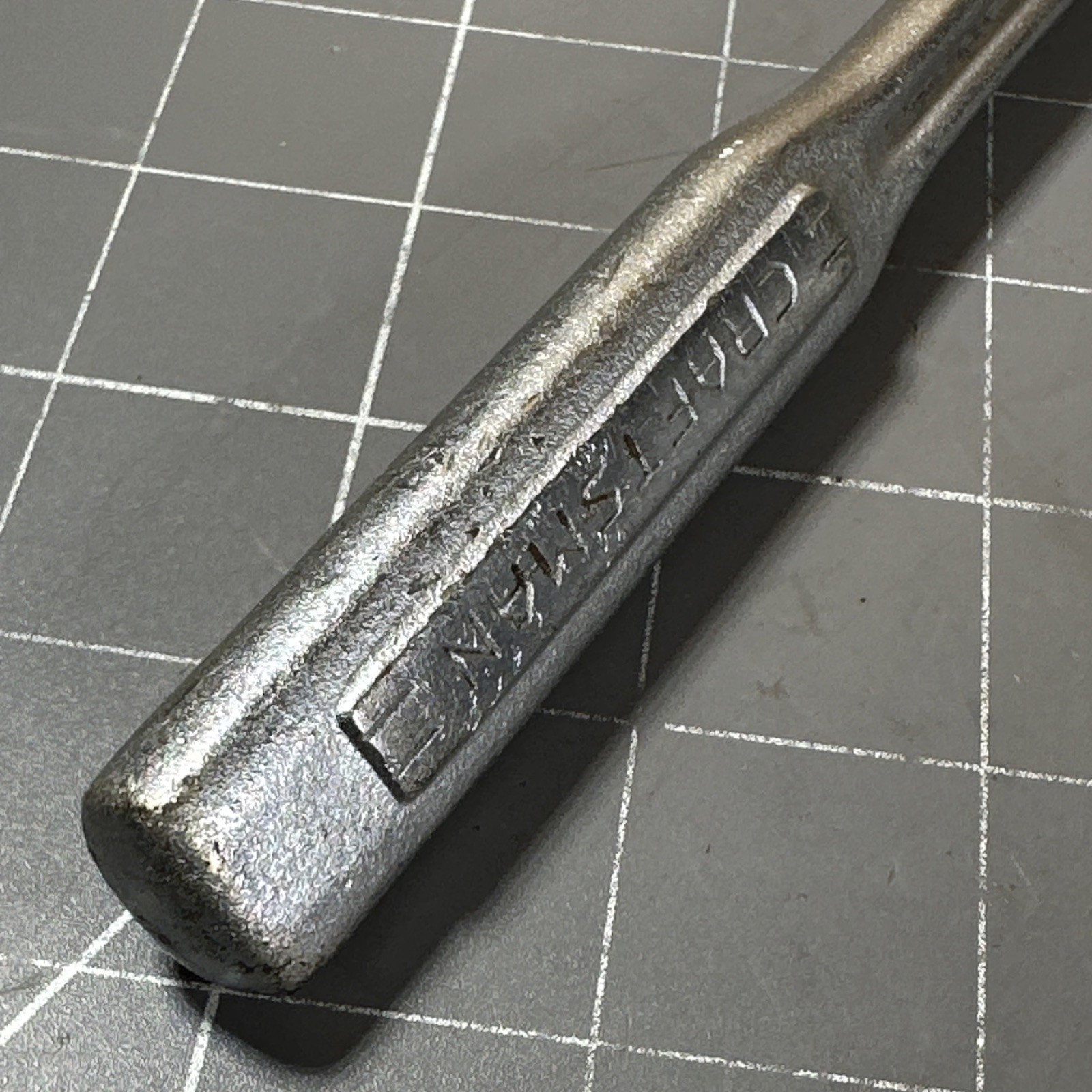 VINTAGE CRAFTSMAN -V- 3/8″ DRIVE FLEX HEAD QR OIL PORT RATCHET USA