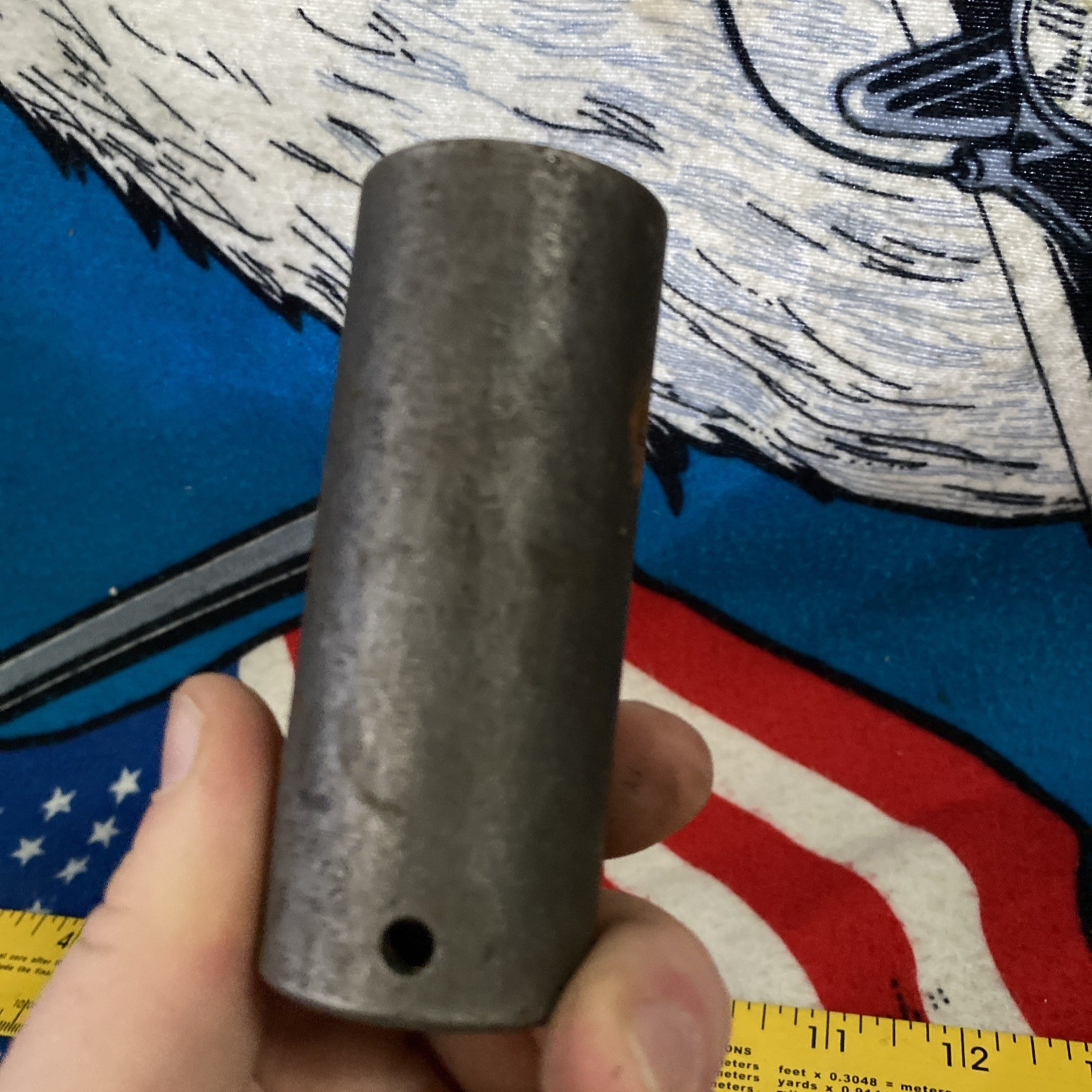 Snap on 1 in SIM320 6 Point Deep Impact Socket 1/2″ Drive USA Vintage Tools
