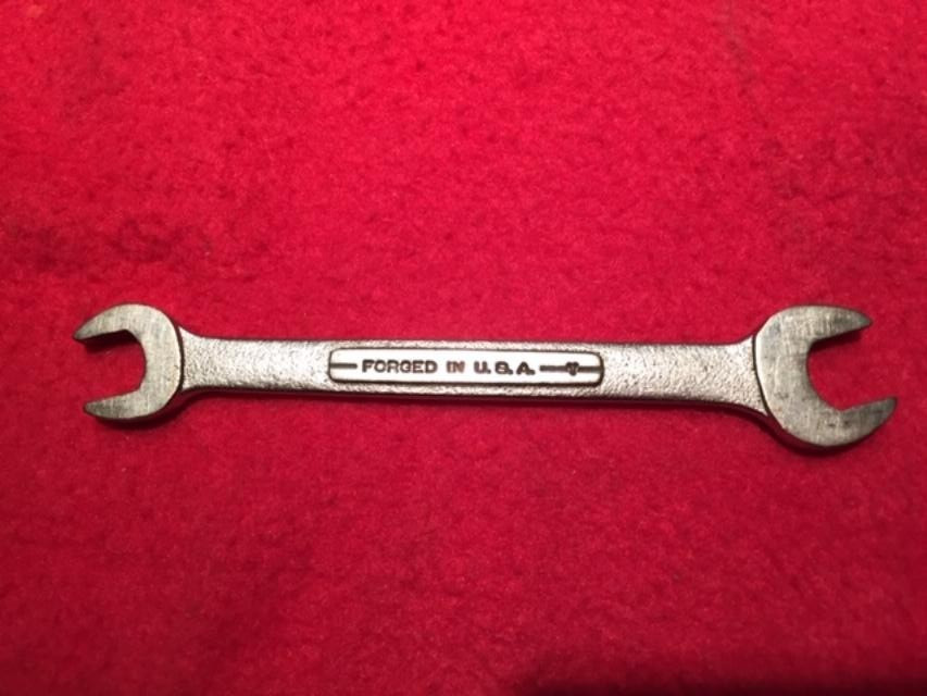 Craftsman 11mm x 10mm Open End Wrench Vintage -V- USA