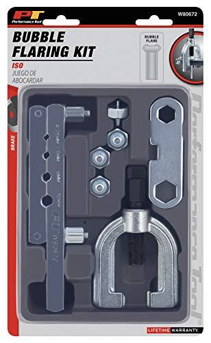 Performance Tool W80672 ISO Brake System Maintenance Bubble Flaring Tool Set