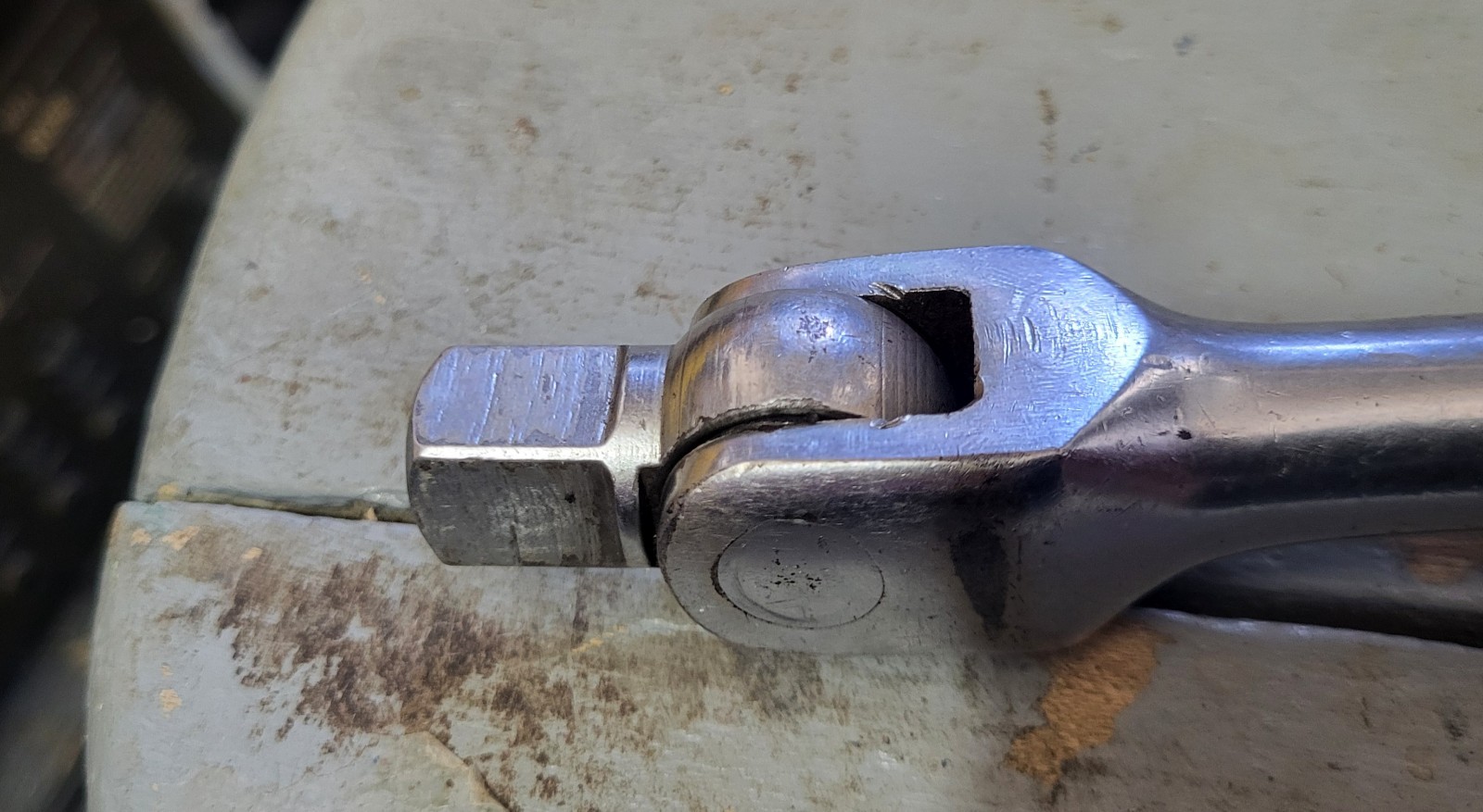 SNAP-ON TOOLS NS-18-A 1/2″ Drive Nut Spinner – 1950 Date Mark – USA