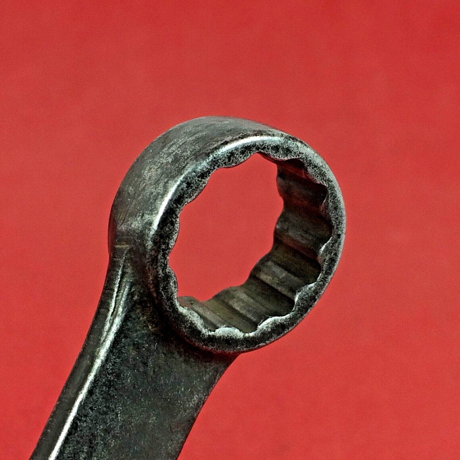 Snap-on 9/16″ GOEX180 Black Industrial Finish Short Combination Wrench Underline