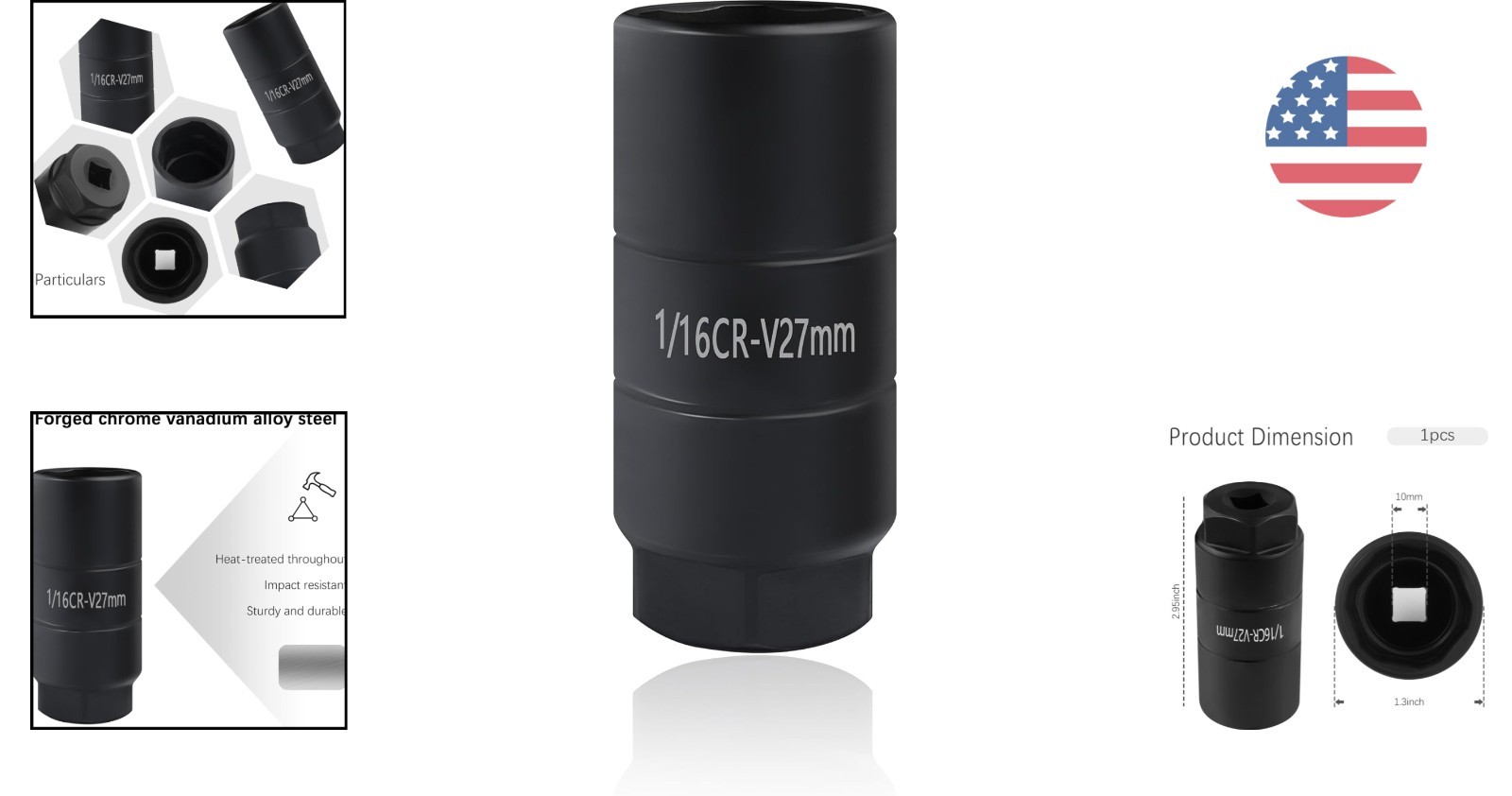 Durable 1 1/16″ Socket Switch: Quick Install for Oil Pressure Sending Units