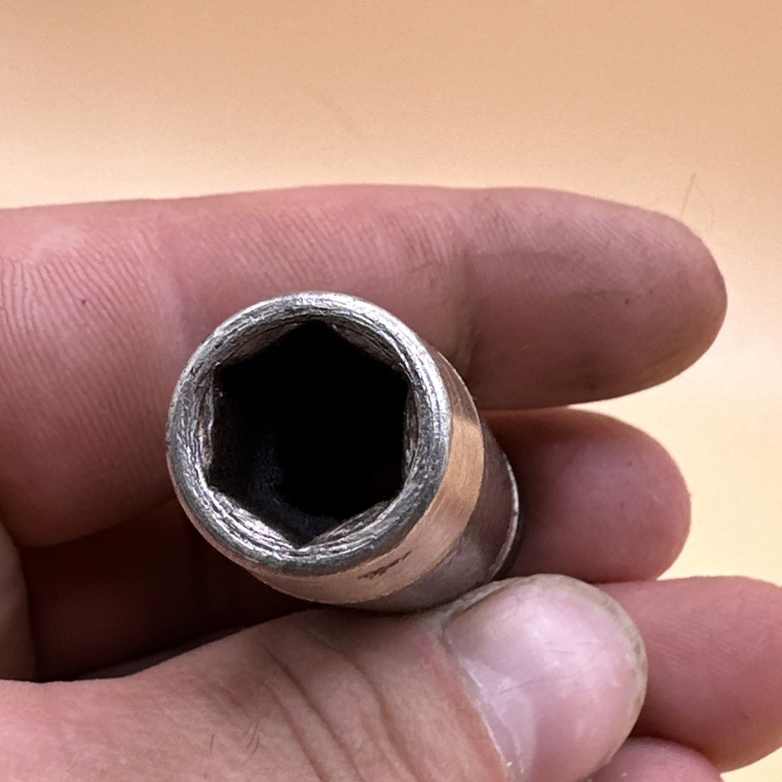 Vintage Snap On 11mm 6 Point Deep Impact Socket 3/8” Drive SIMFM11