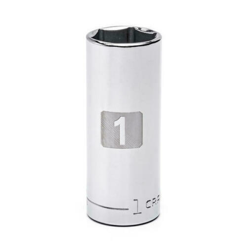 Craftsman 6pt. 1/2″ Drive Sockets Deep SAE/Metric Laser Etched – Choose Size
