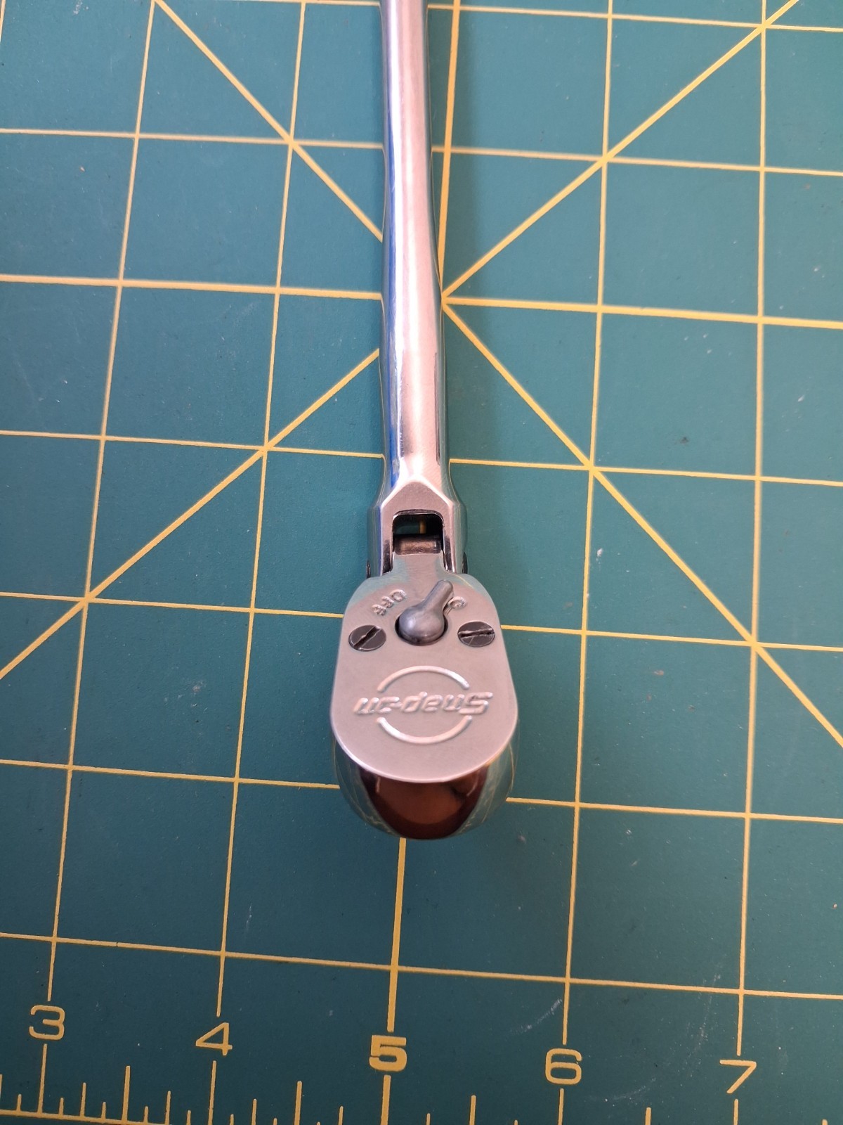 Snap On TLLF72 1/4″Dr Long Flex Head Ratchet