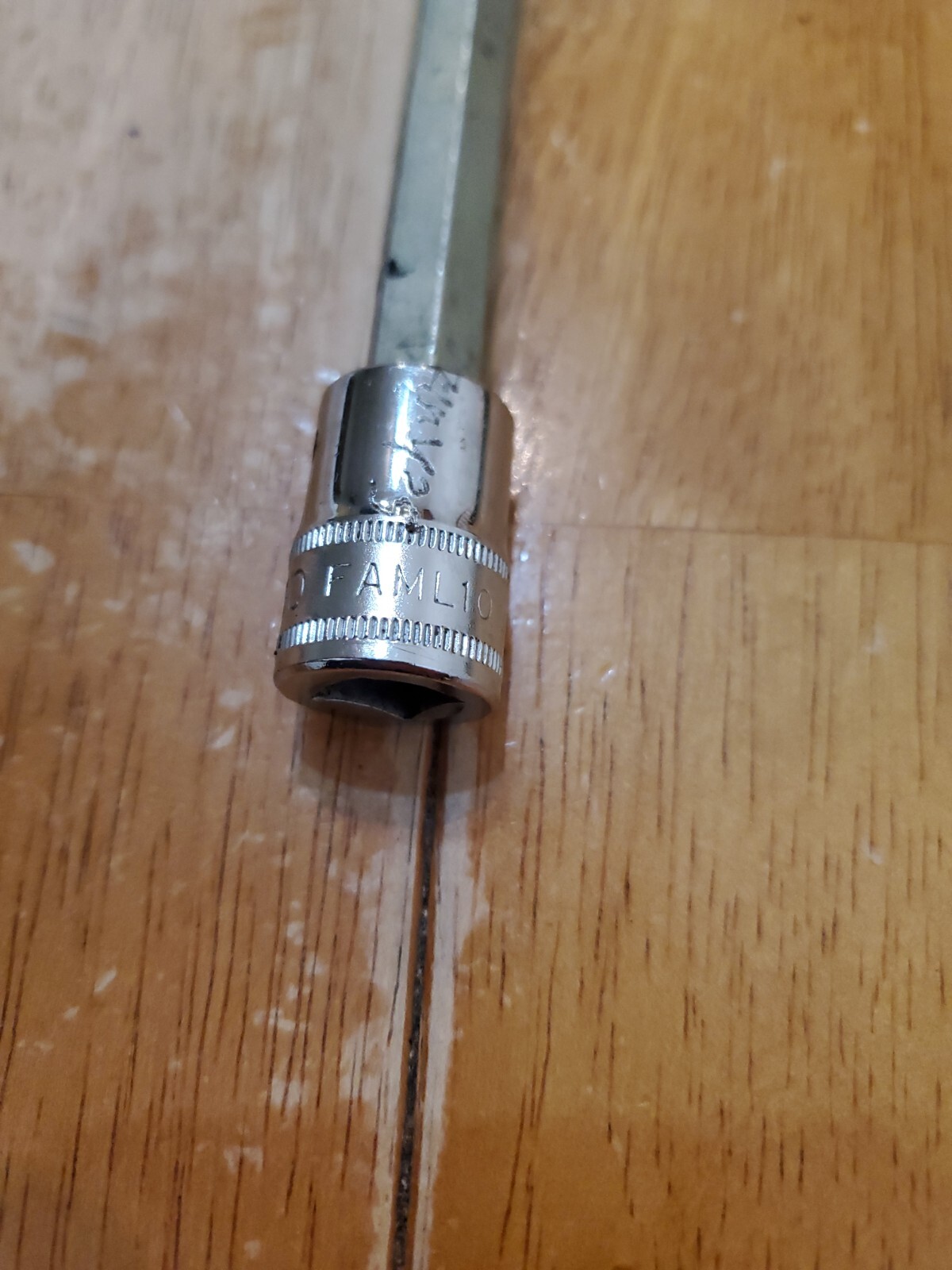 Snap On 3/8 Drive 10MM Long Hex Driver Socket FAML10