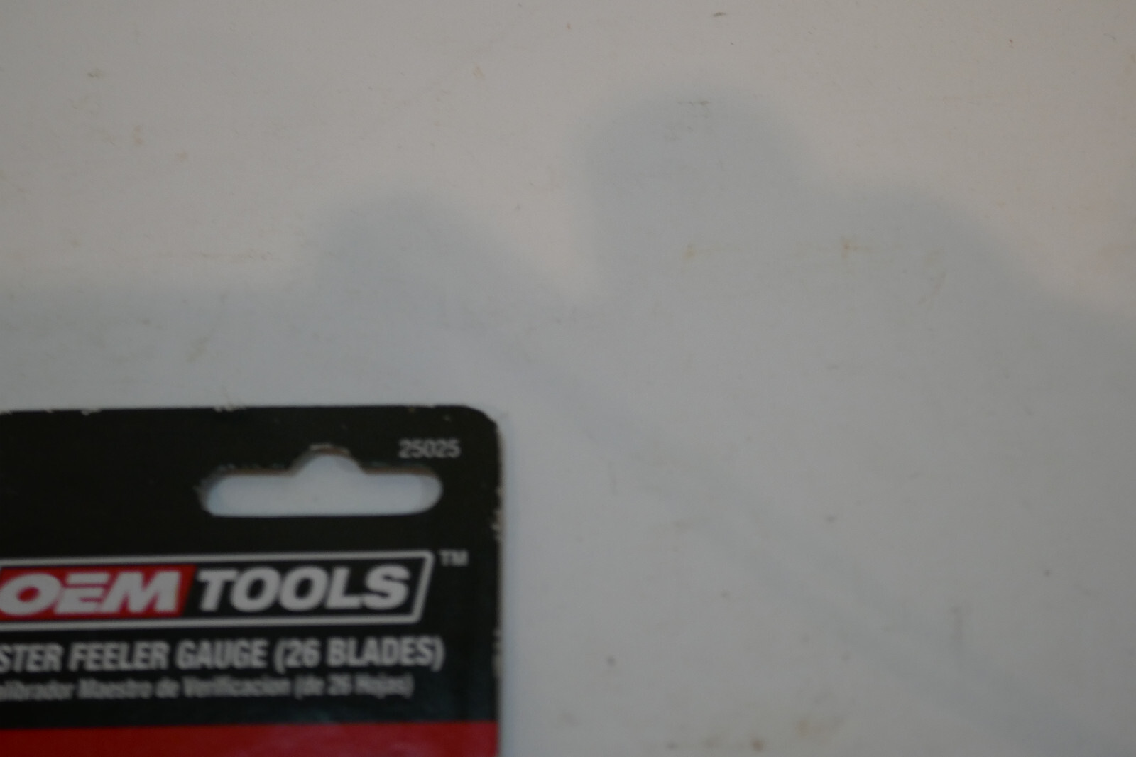 OEM 25025 26-Blade Master Feeler Gauge Measure Barrel To Frame Gap Clearance