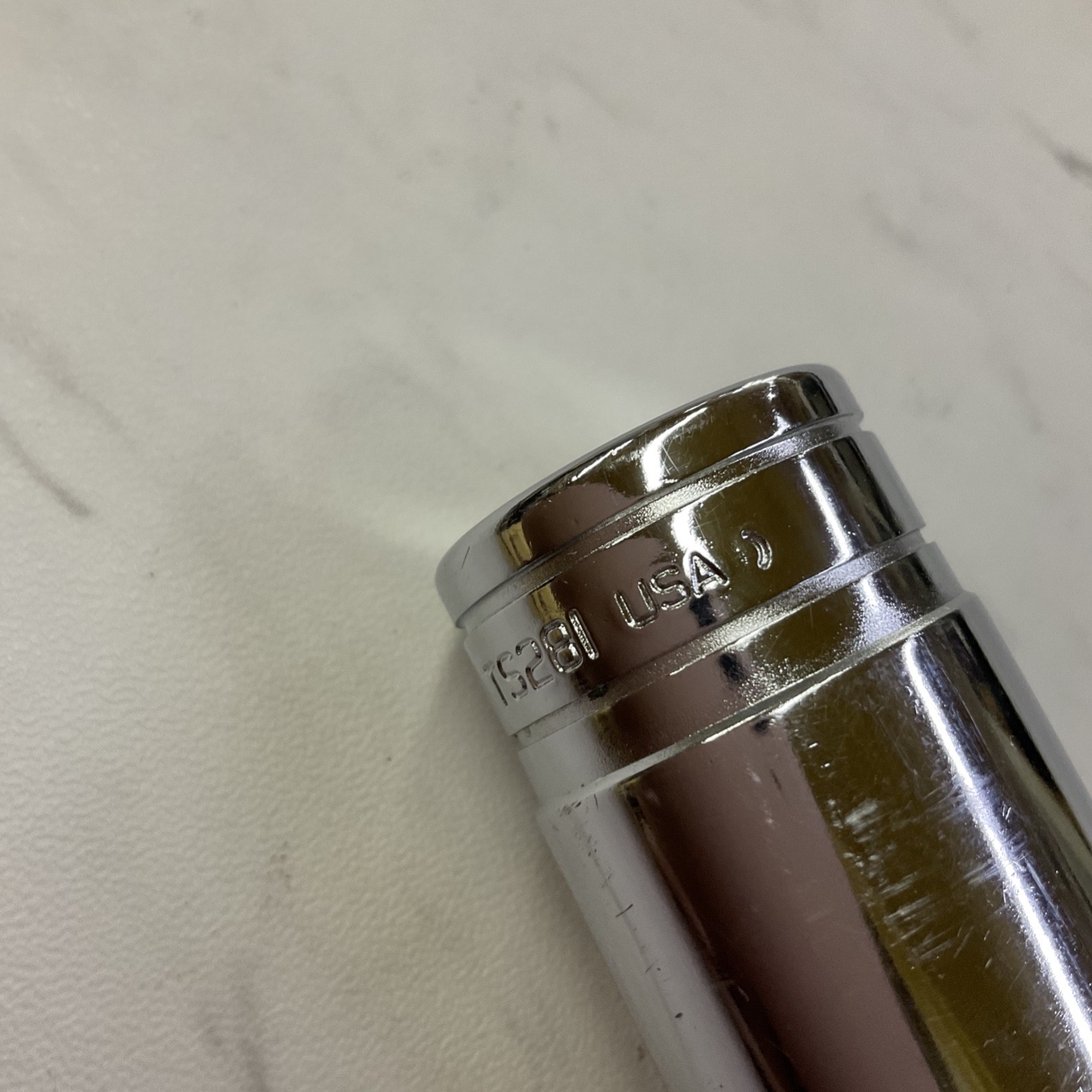 Snap on 1/2″ Drive 6-Point SAE 7/8″ Flank Drive Deep Socket TS281 VERY CLEAN