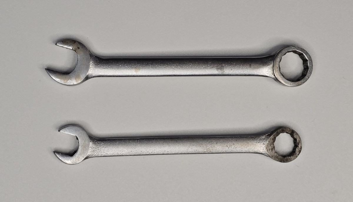 Sears Craftsman 9/32 X 5/16 & 11/32 X 3/8 Inch Mini Comb Wrenches
