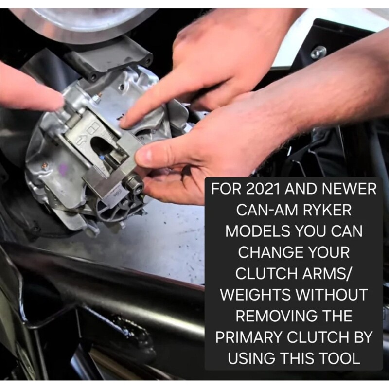 Versatile Clutch Weight Adjuster Easy To Install Clutch Tool Steel for Ryker 900