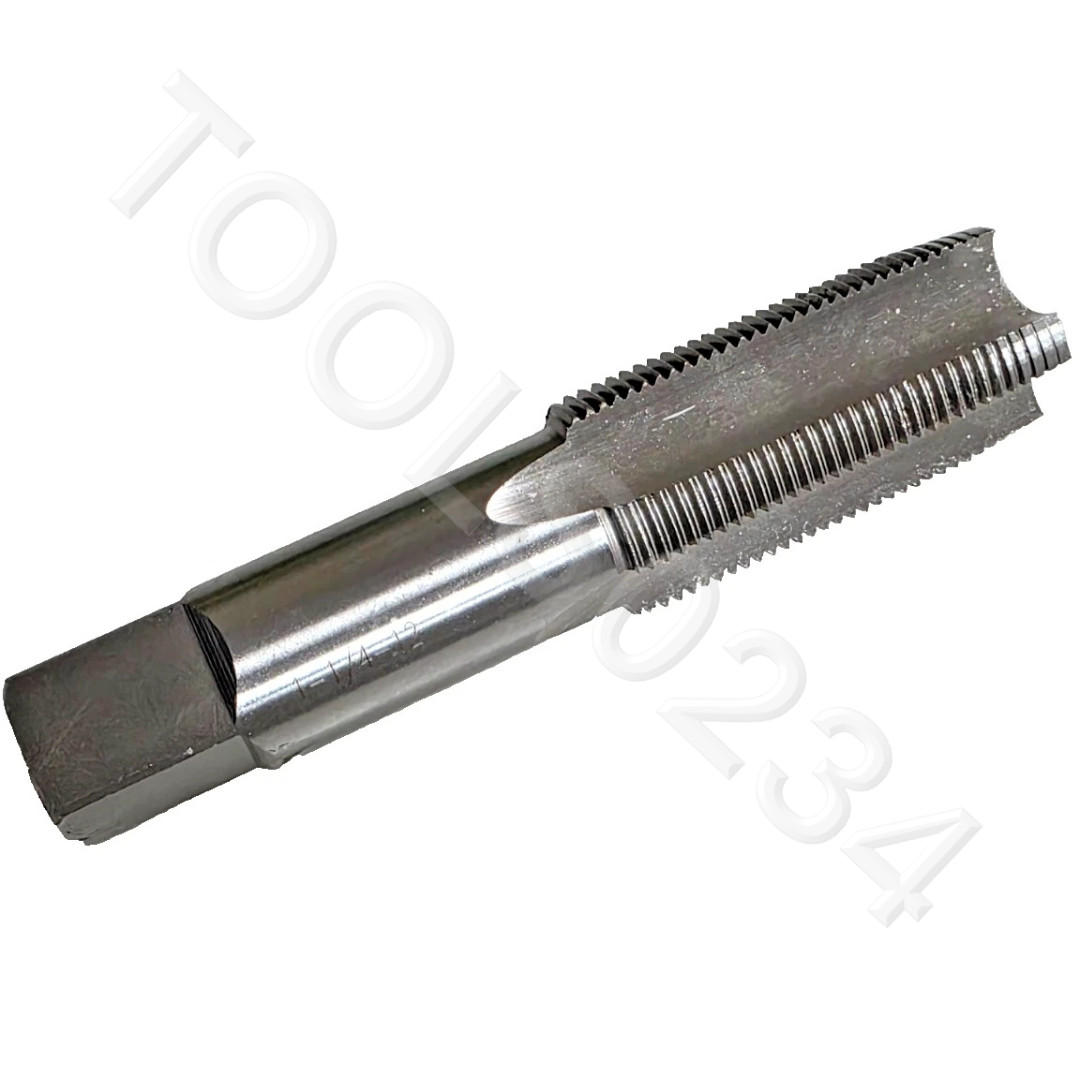 1-1/4″-12 NF Tap Alfa CSHTT70557 Carbon Steel Taper Starter Hand 4FL US Seller