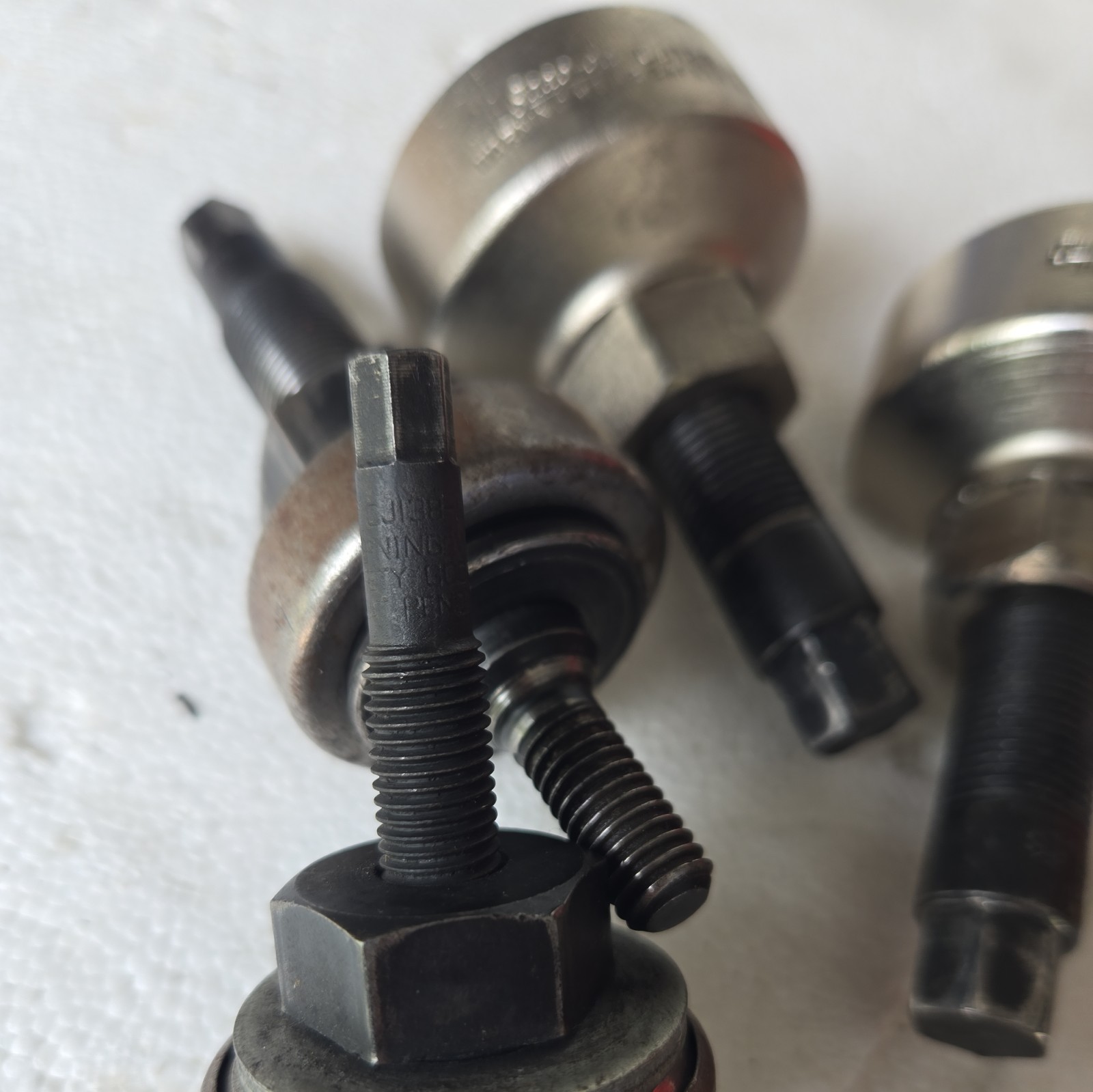 Snap On Power Steering Puller/installer Set CJ124–CJ117A-CJ138-1–CJ113B101