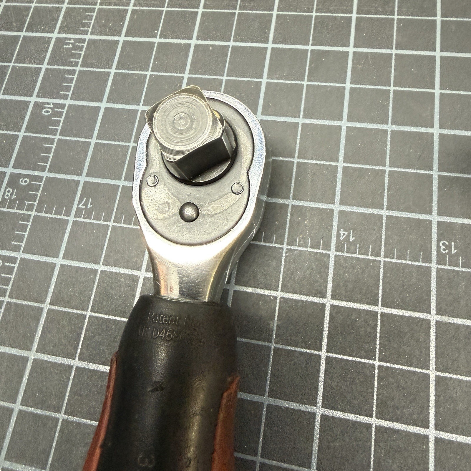 GM Performance Parts Stubby Ratchet 1/2” And 3/8” Dual Head And 13mm Socket