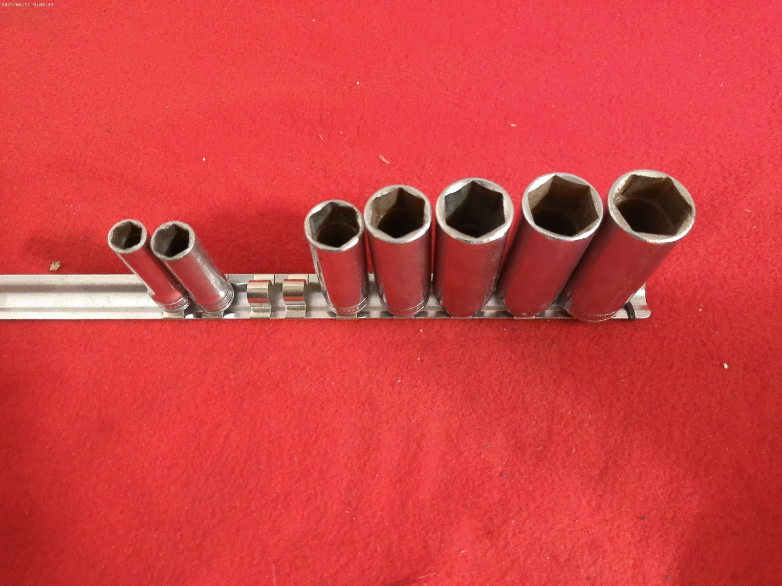 15 Snap On Mac mixed 3/8 impact Deep Socket Set metric sae simfm read