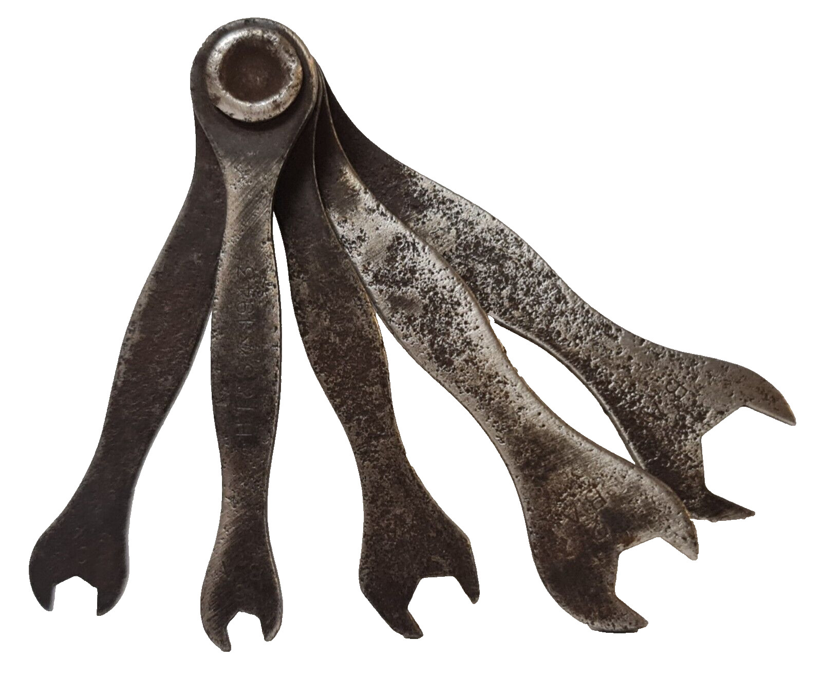 HT & S 1943 Pocket Spanners B.A 0,2,4,6,8 Spanner Vintage Bicycle Metric Vintage