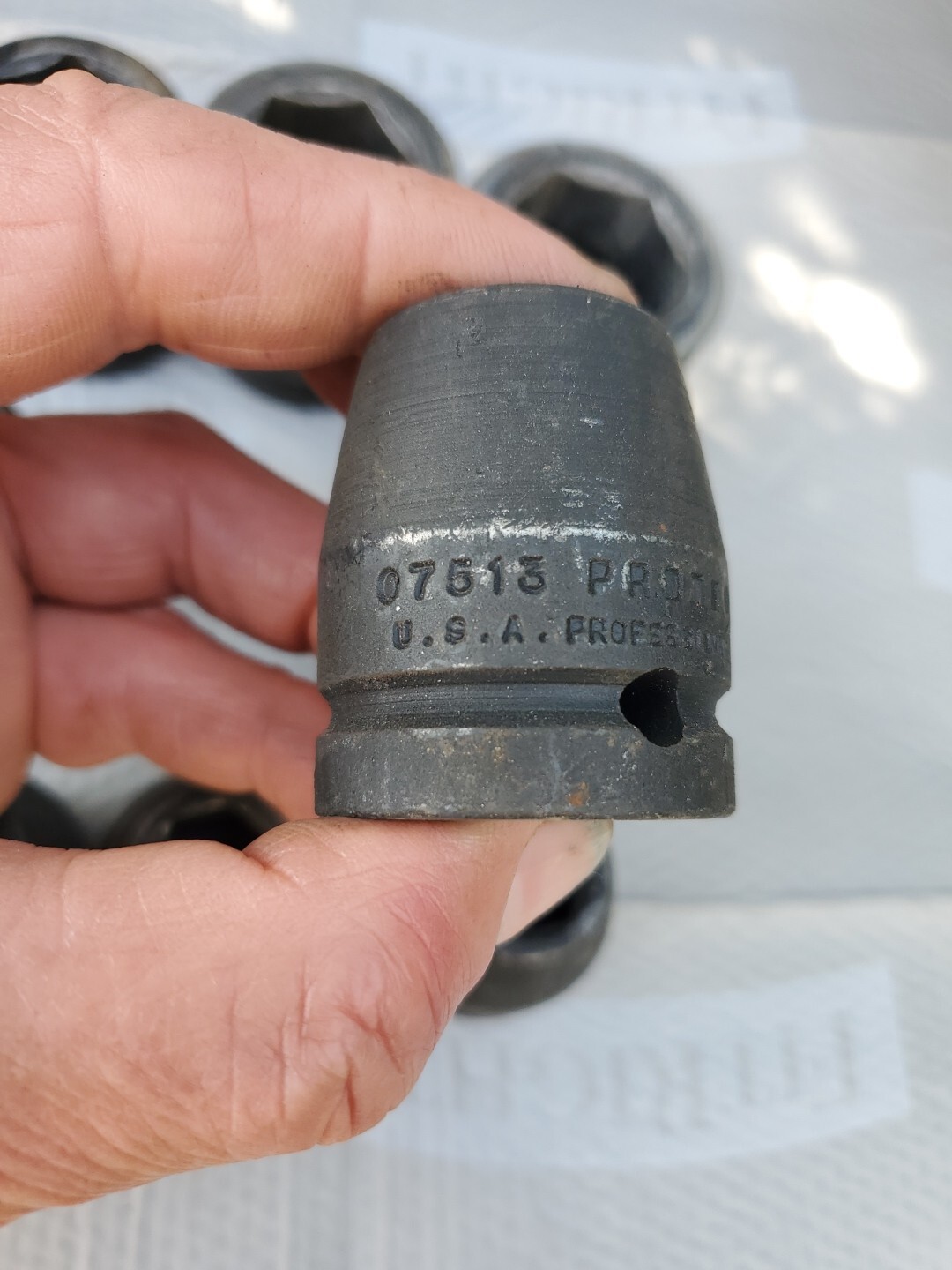 9 Proto Impact Socket 3/4″ Drive Professional 9/16 To 1 5/16 07509 07521