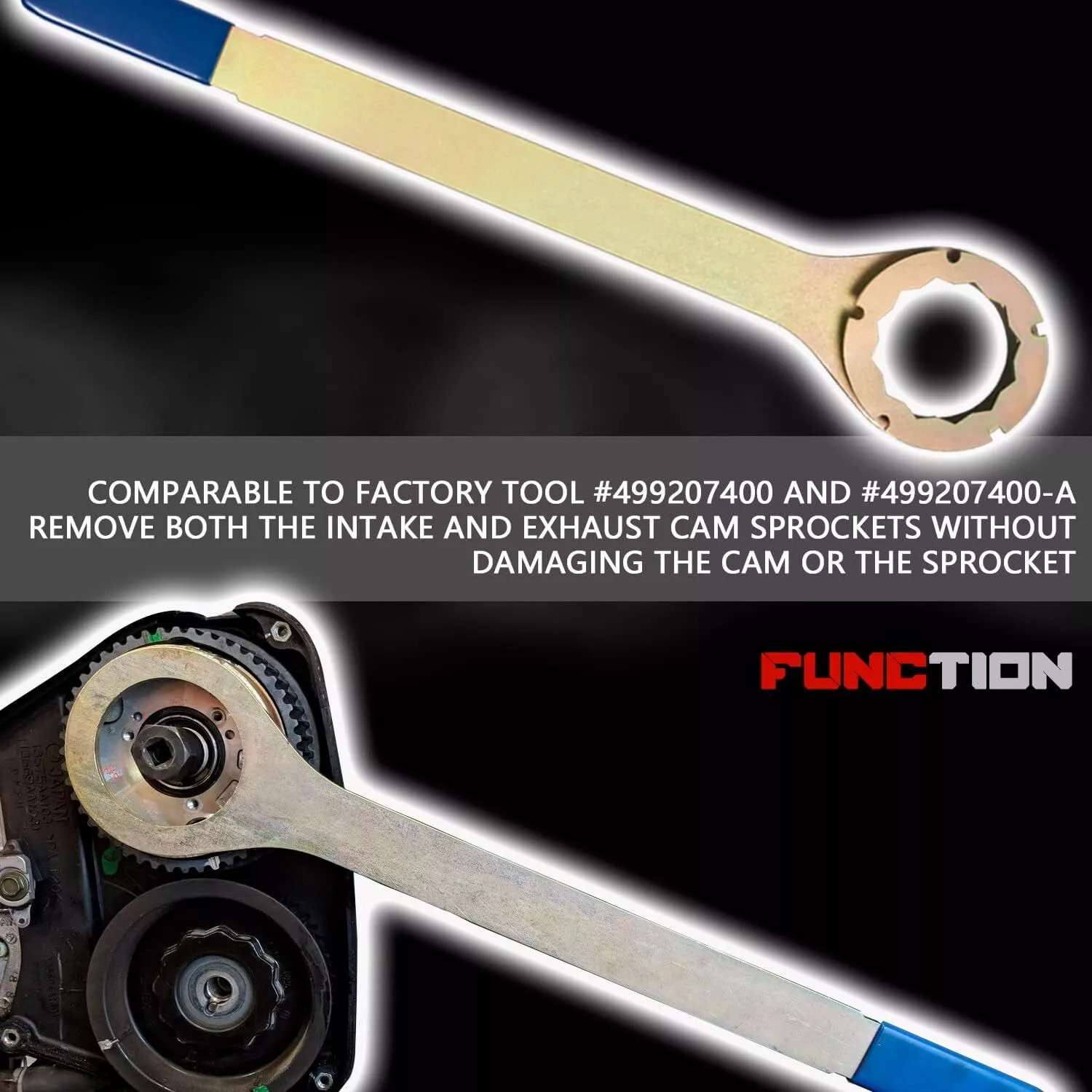 Intake/Exhaust Cam Sprocket Crank Pulley Wrench Gear Lock Tool for Subaru STD