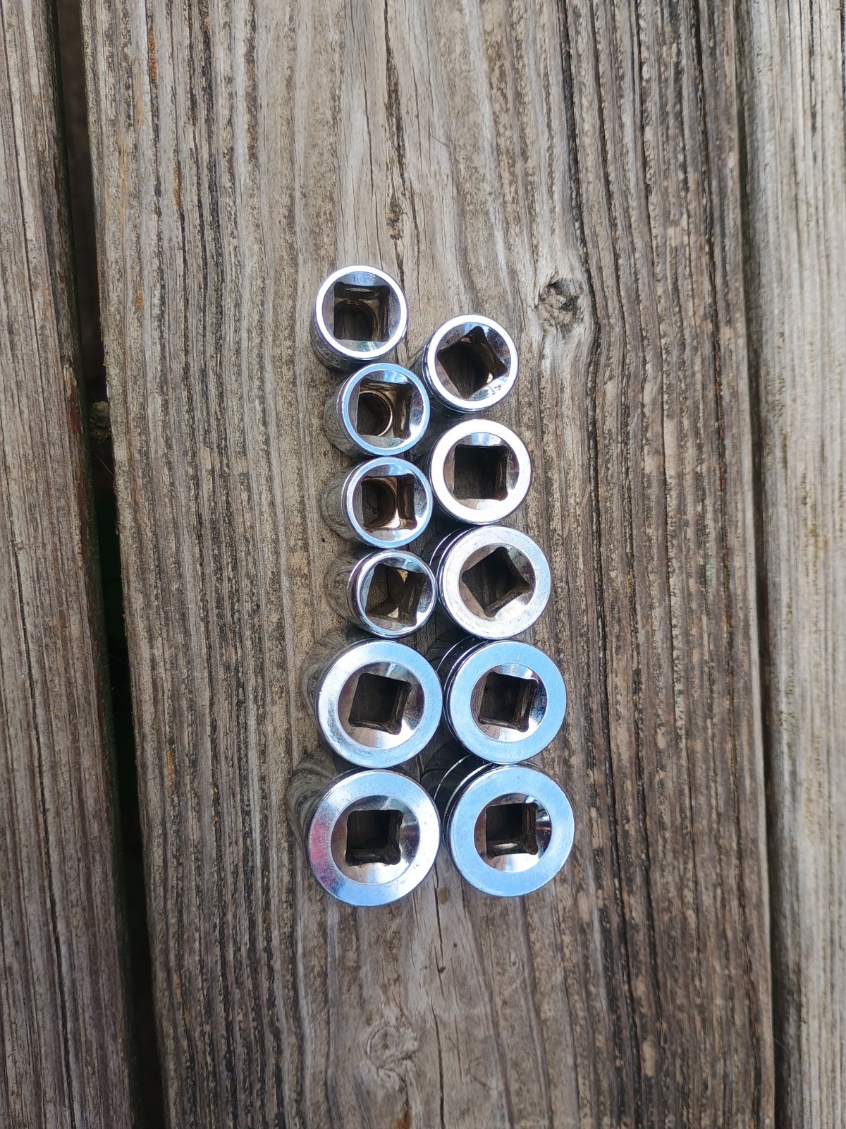 11 Pc Workforce 3/8″ Drive 6 Point Sockets Metric & SAE