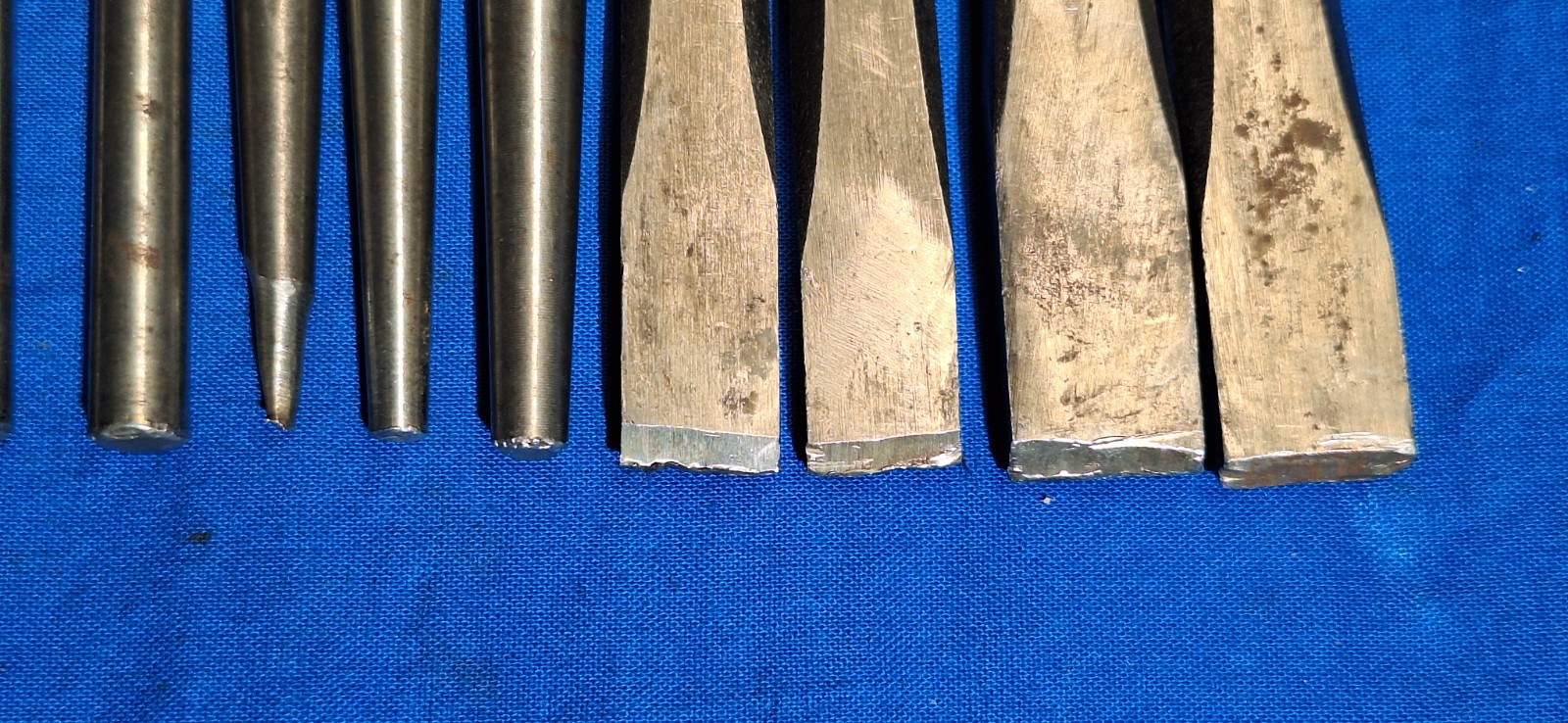 Snap-On 12 piece punch and chisel set PPC820A PPC110A PPC208A PPC108A PPC816A