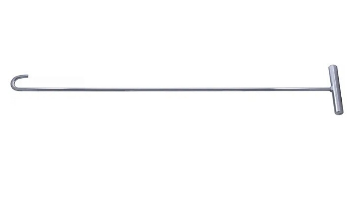 United Pacific 90010M10 31” Heavy Duty 5th Wheel Pin Puller Chrome Plated