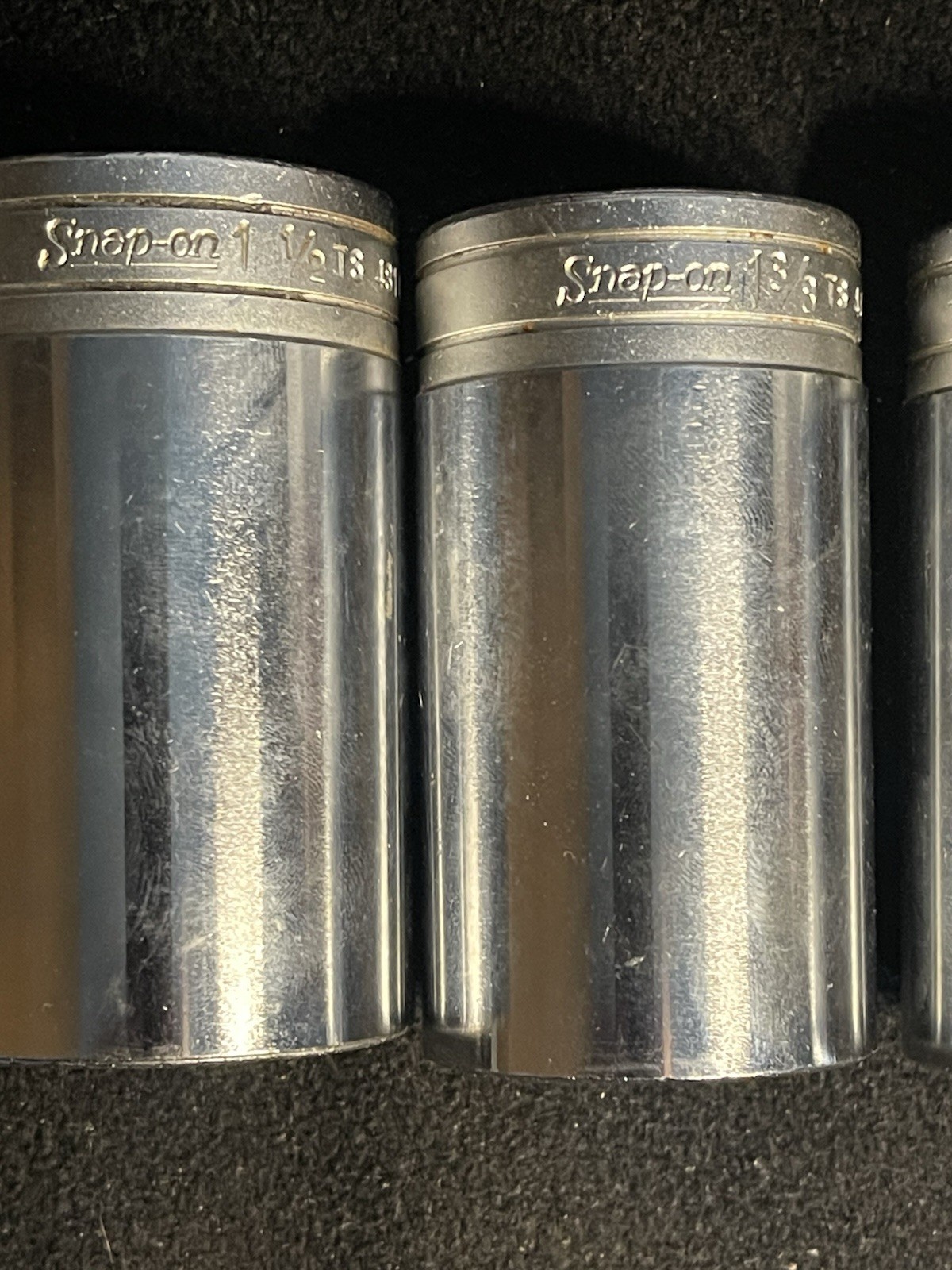 Snap On TS Series 4 Piece 6 Point Deep Socket Set 1/2″ Drive