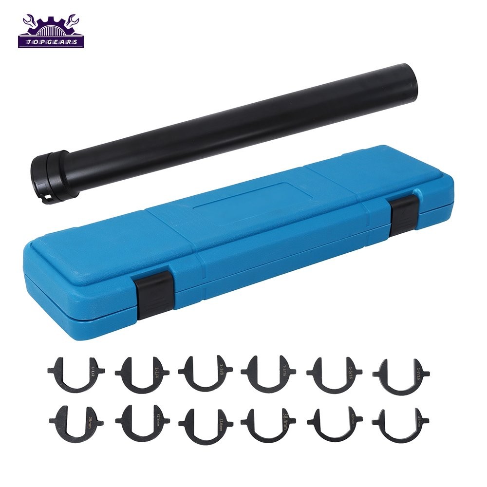 13pc Inner Tie Rod Removal Installation Tool Set w/ 12 SAE & Metric Adaptors New