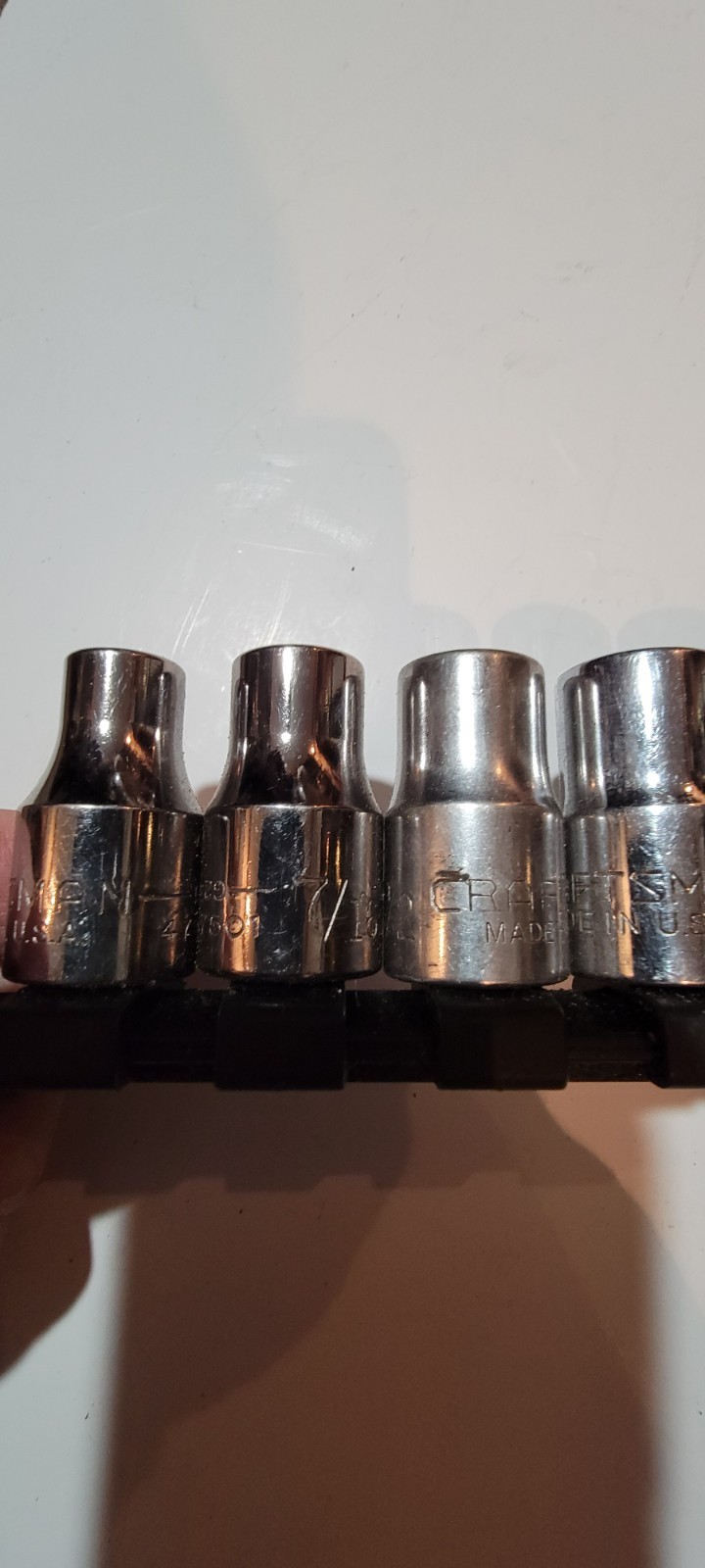 Craftsman 11 Piece 1/2″ Drive Standard SAE 12 Point Socket Set 3/8-1 USA