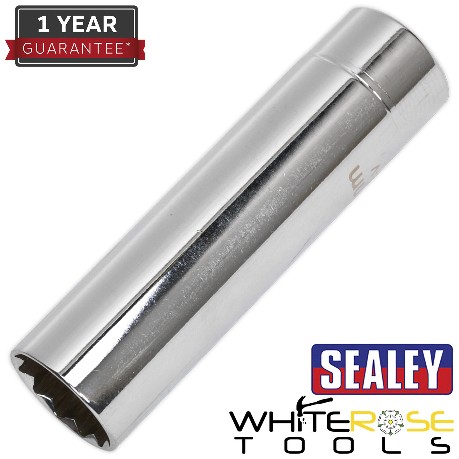 Sealey Spark Plug Socket 14mm 3/8″ Drive 12 Point Magnetic Retainer for BMW