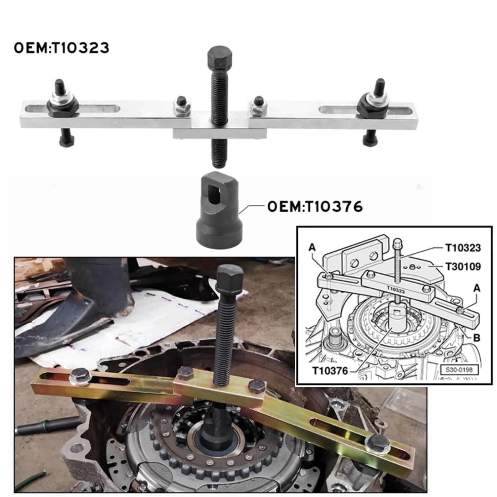 DSG Dual Clutch Transmission Installer Removal Tool Kit for VW Audi 7 Speed 0AM