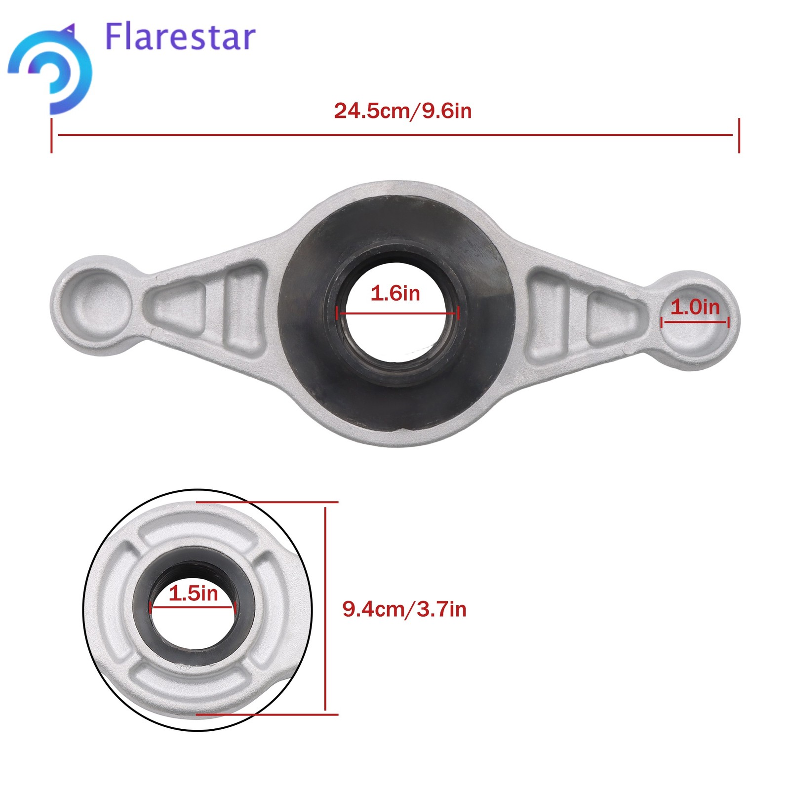 Wheel Balancer Hub Wing Nut for Hunter DSP 40mm Shaft X 8mm Thread Pitch DSP9000