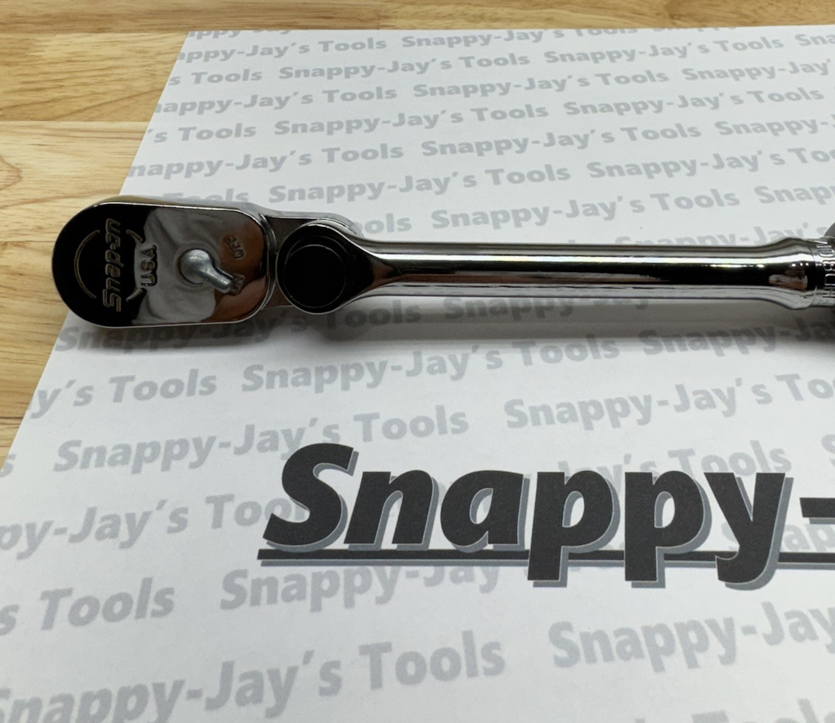 Snap-on Tools USA TITANIUM 3/8″ Drive Hard Grip Multi-Position Ratchet FHD80MPDT