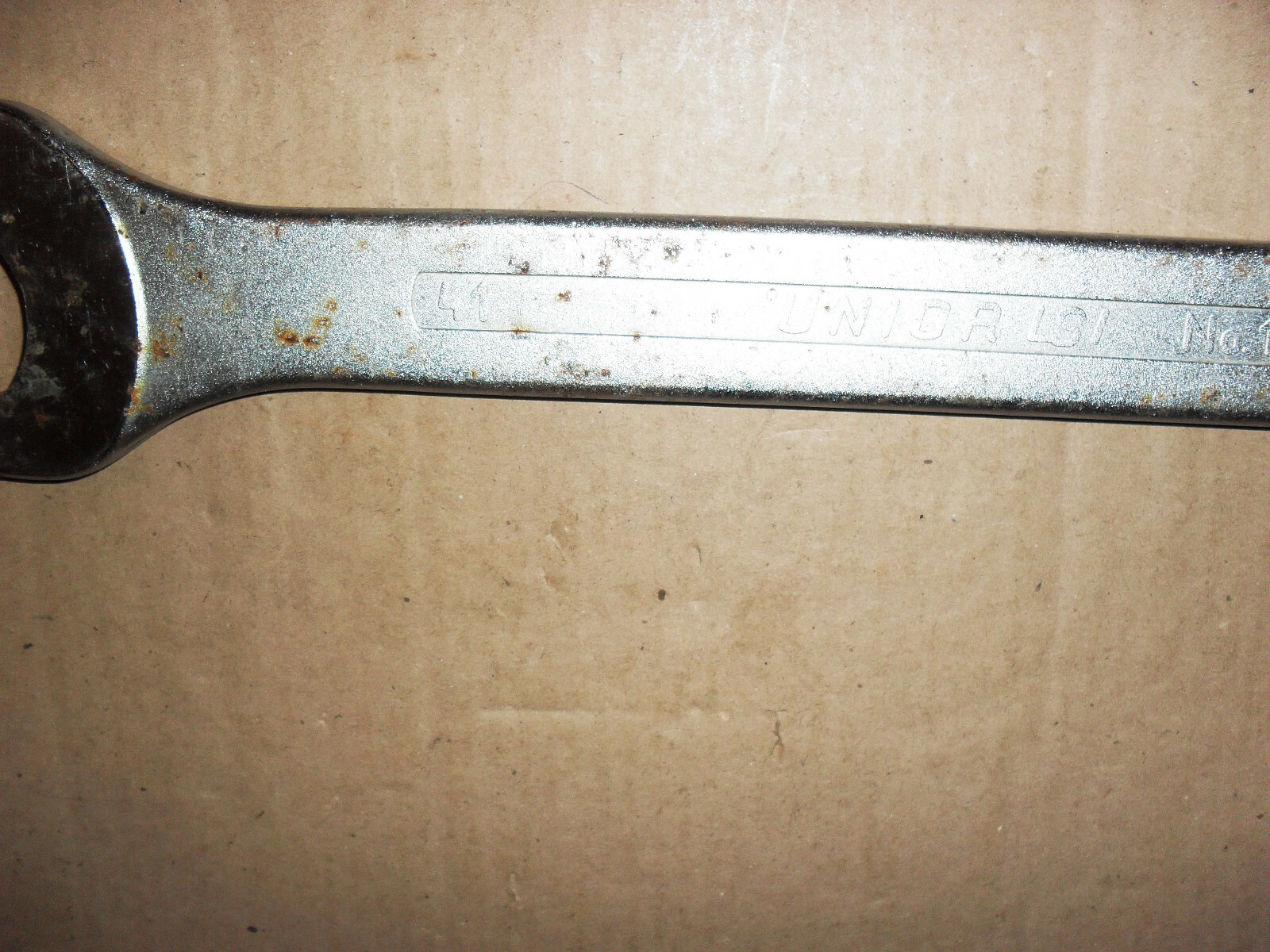 UNIOR LSI No.120 COMBINATION SPANNER SIZE; 41
